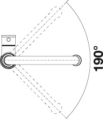 Blanco Küchenarmatur »LIVIA-S« Hochdruck, mit ausziehbarem Auslauf