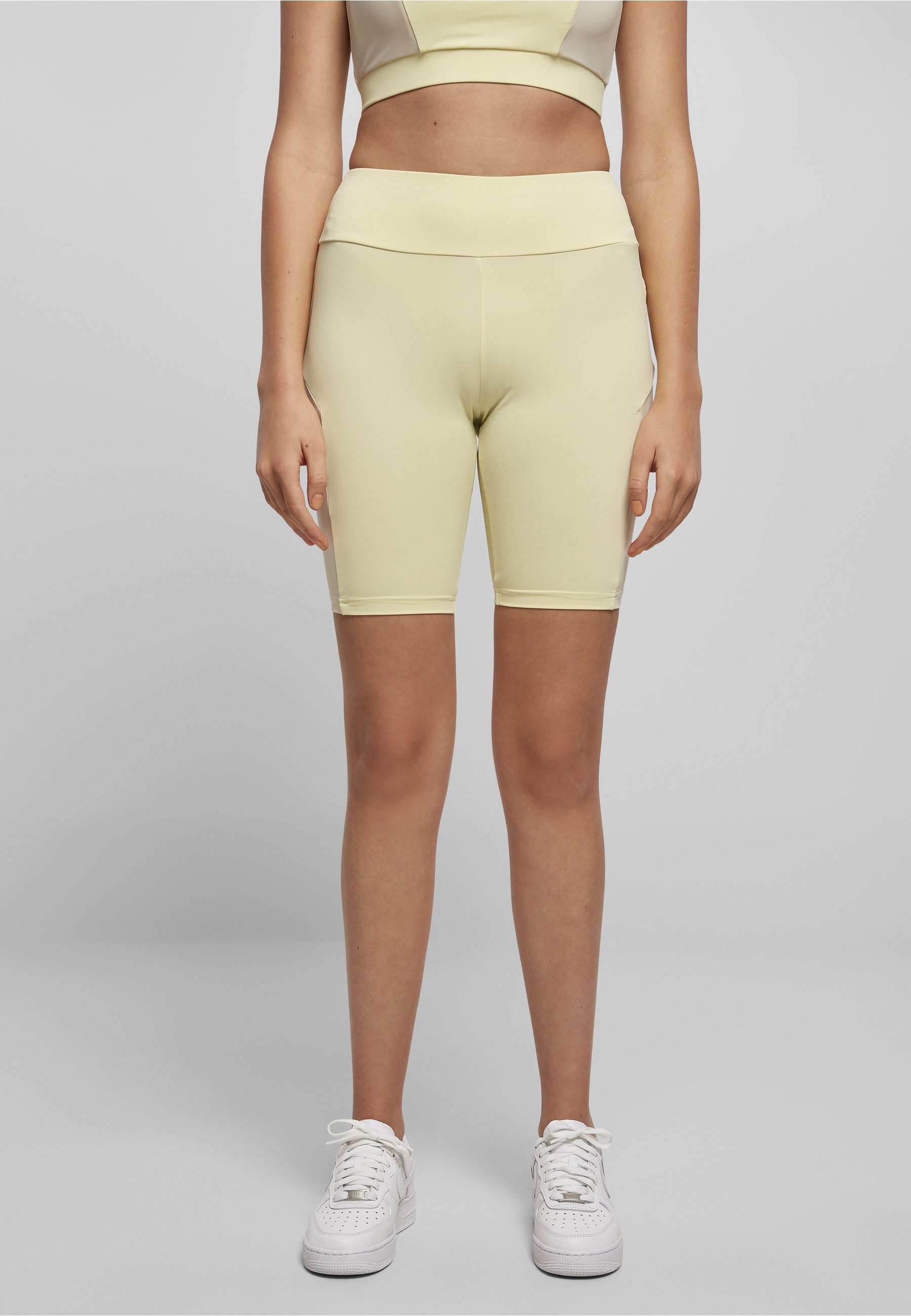 URBAN CLASSICS Radlerhose »Urban Classics Damen Ladies Color Block Cycle Shorts«