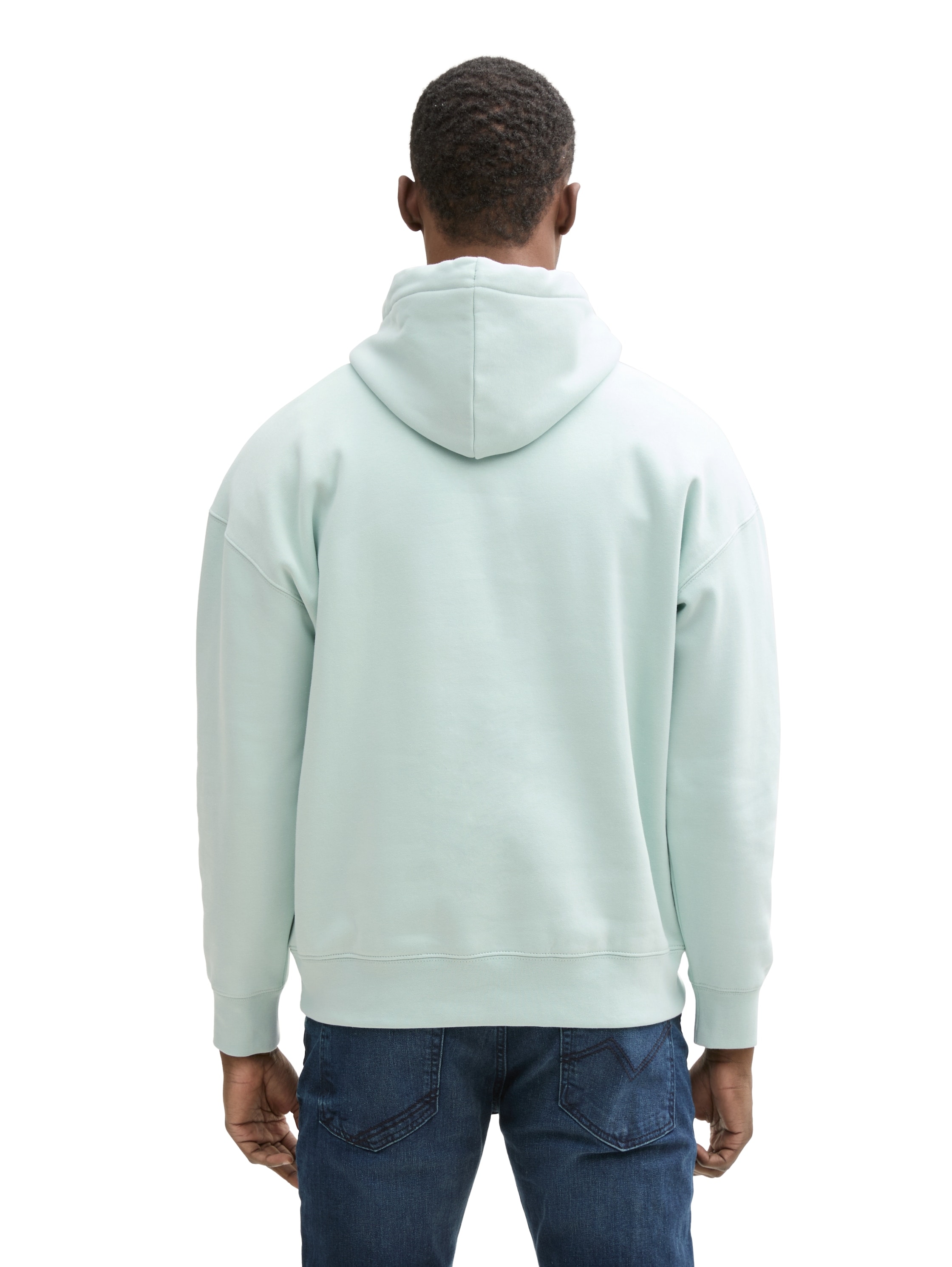 TOM TAILOR Denim Hoodie, mit Logo Print