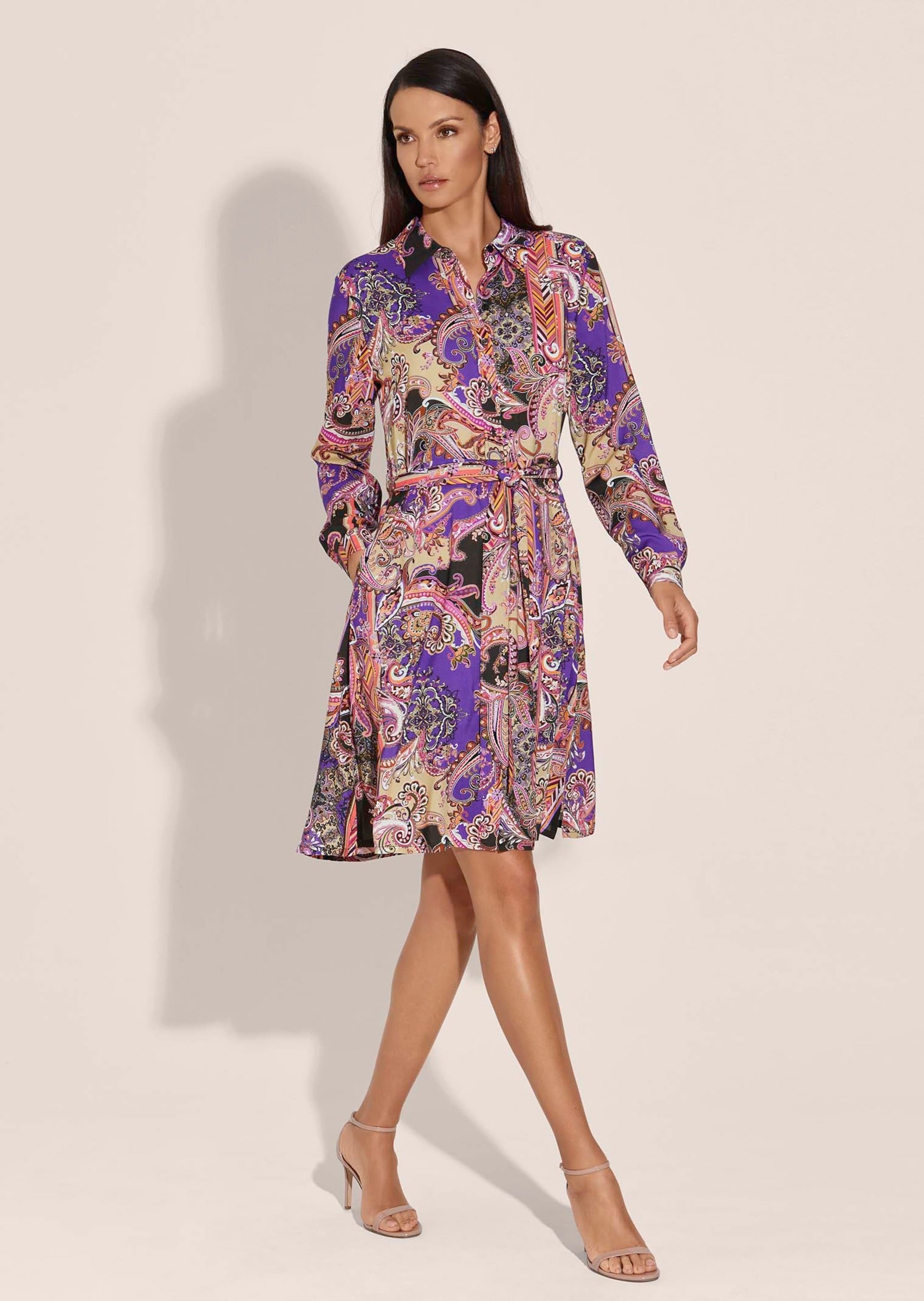 MADELEINE Sommerkleid »Kleid Schwungvolles Sommerkleid mit Unikat-Print«