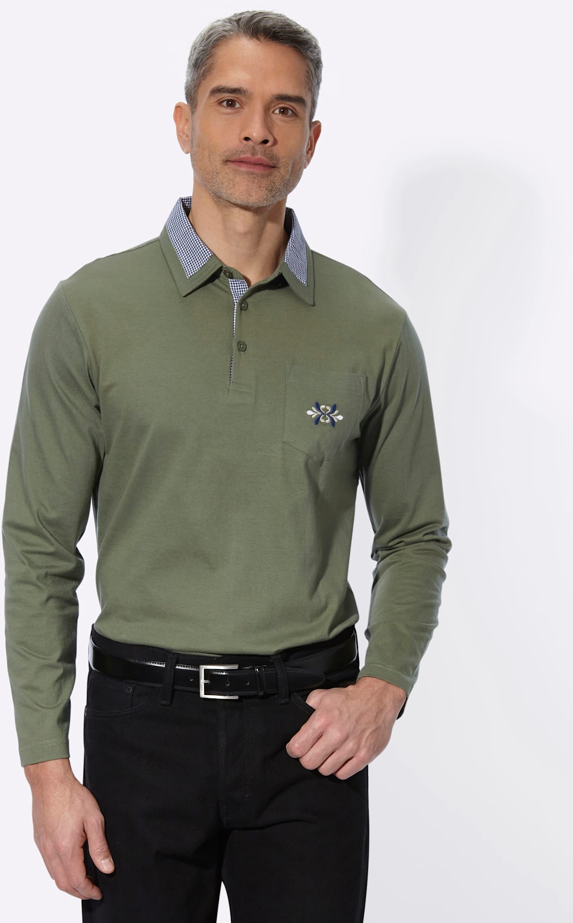 Classic Poloshirt "Langarm-Poloshirt" 1