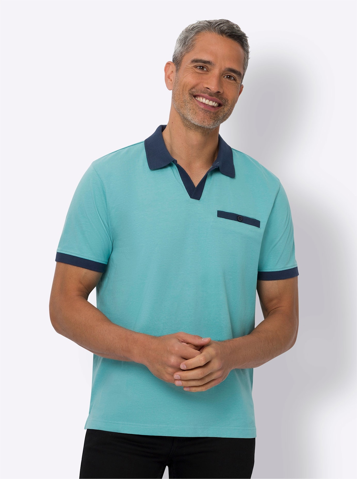 Classic Poloshirt "Kurzarm-Poloshirt" 1 Stk. tlg. günstig online kaufen