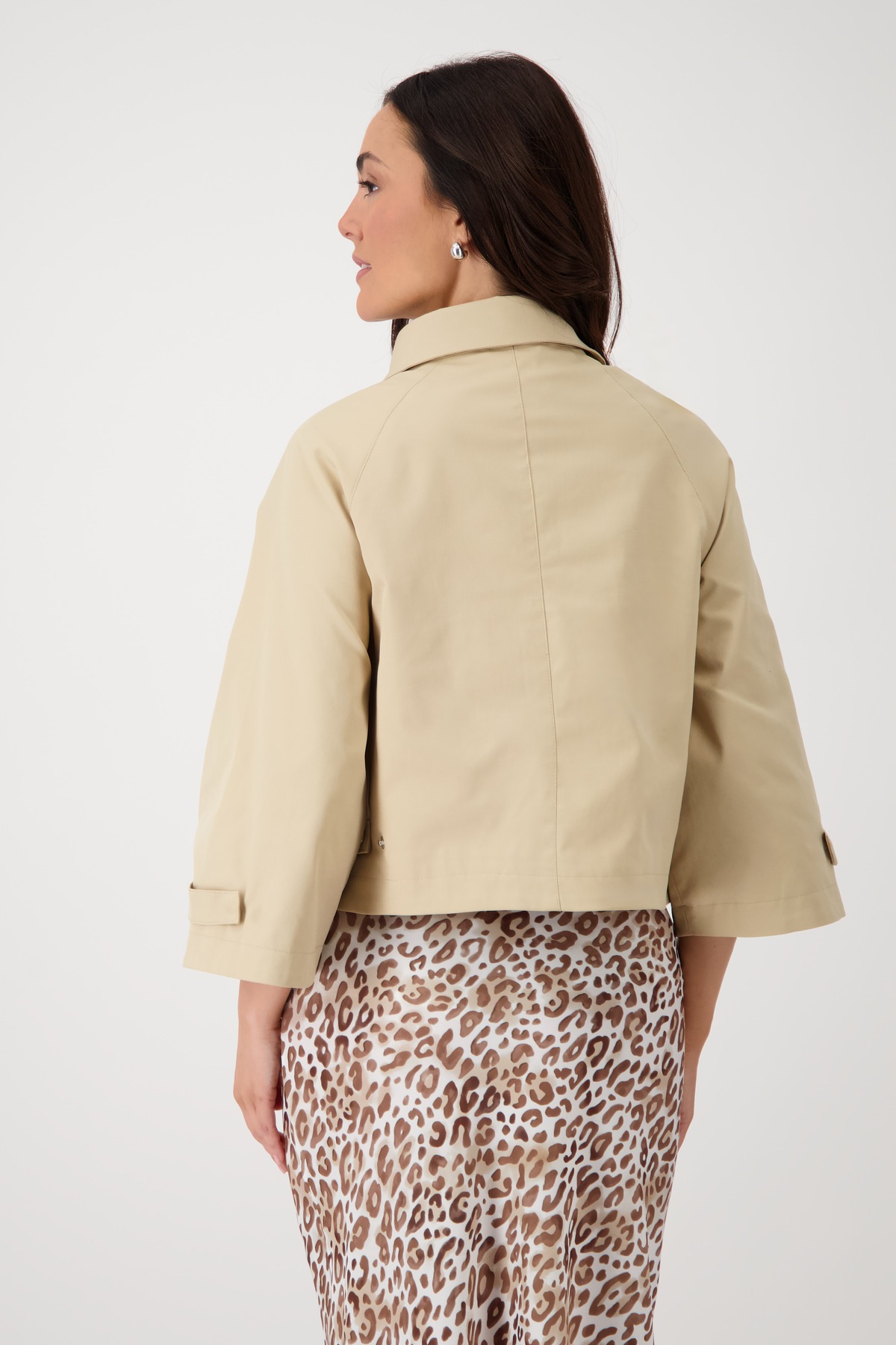 Thumbnail - Monari Kurzjacke ohne Kapuze mit weiten Ärmeln