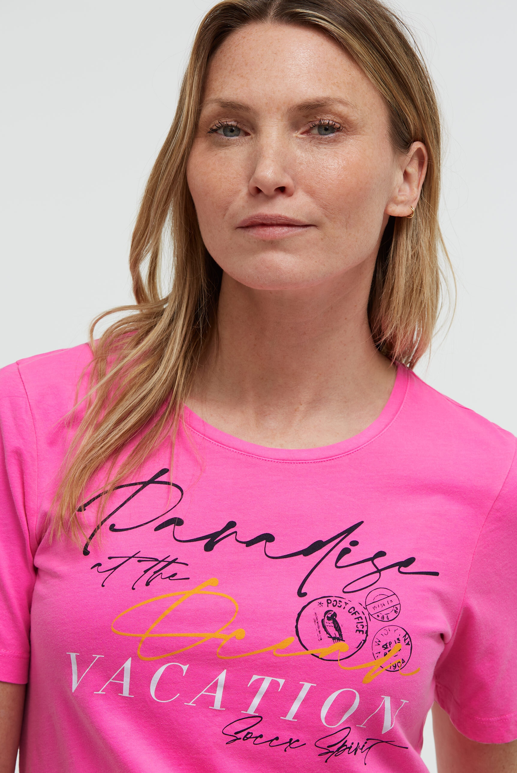 SOCCX Rundhalsshirt mit Necktape