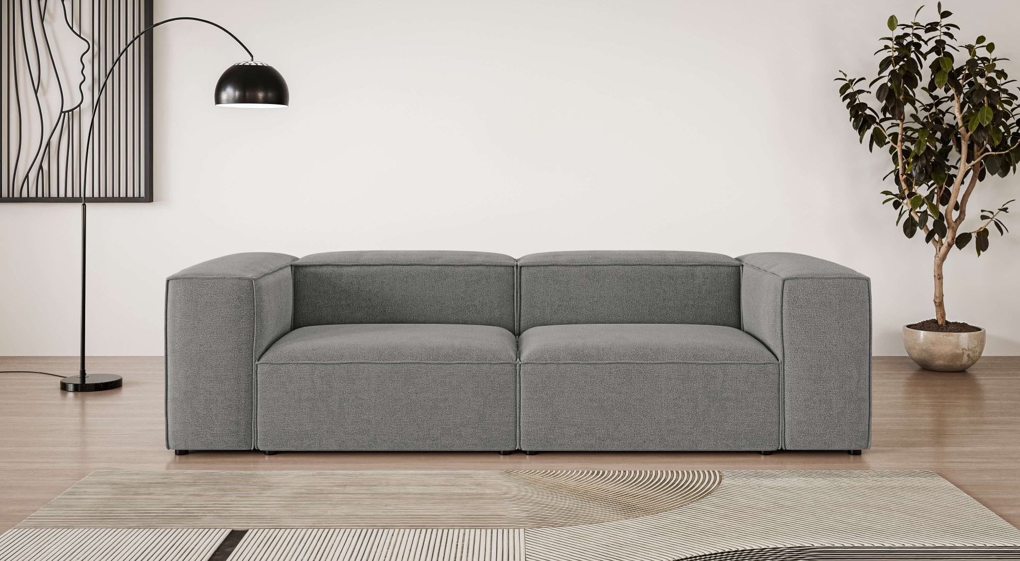 INOSIGN Big-Sofa "HAILY Modularsofa, Maße B/T/H: 260/100/72 cm", als Modul günstig online kaufen