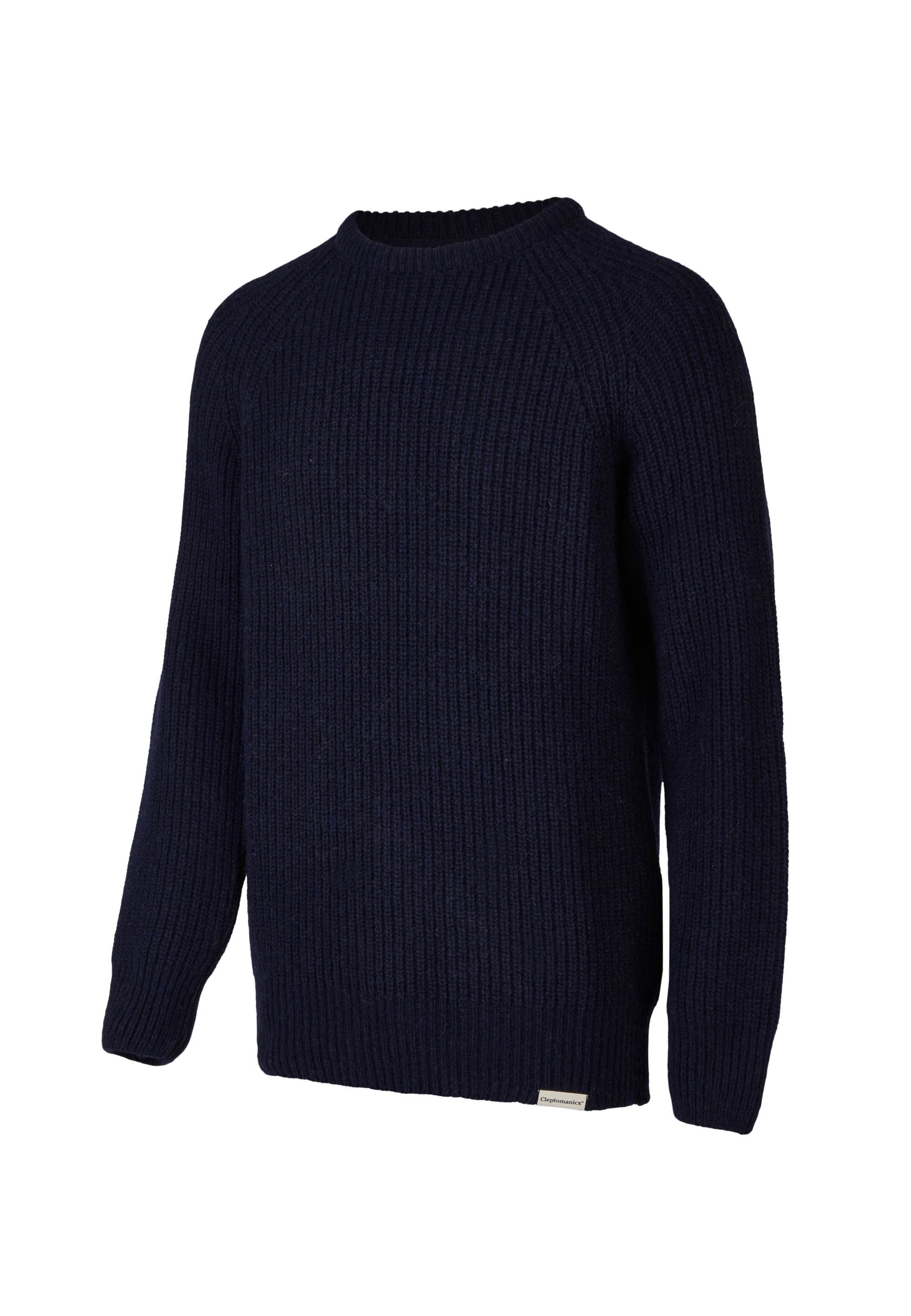 Cleptomanicx Strickpullover »Crewneck Ribber«, mit bequemem Tragekomfort