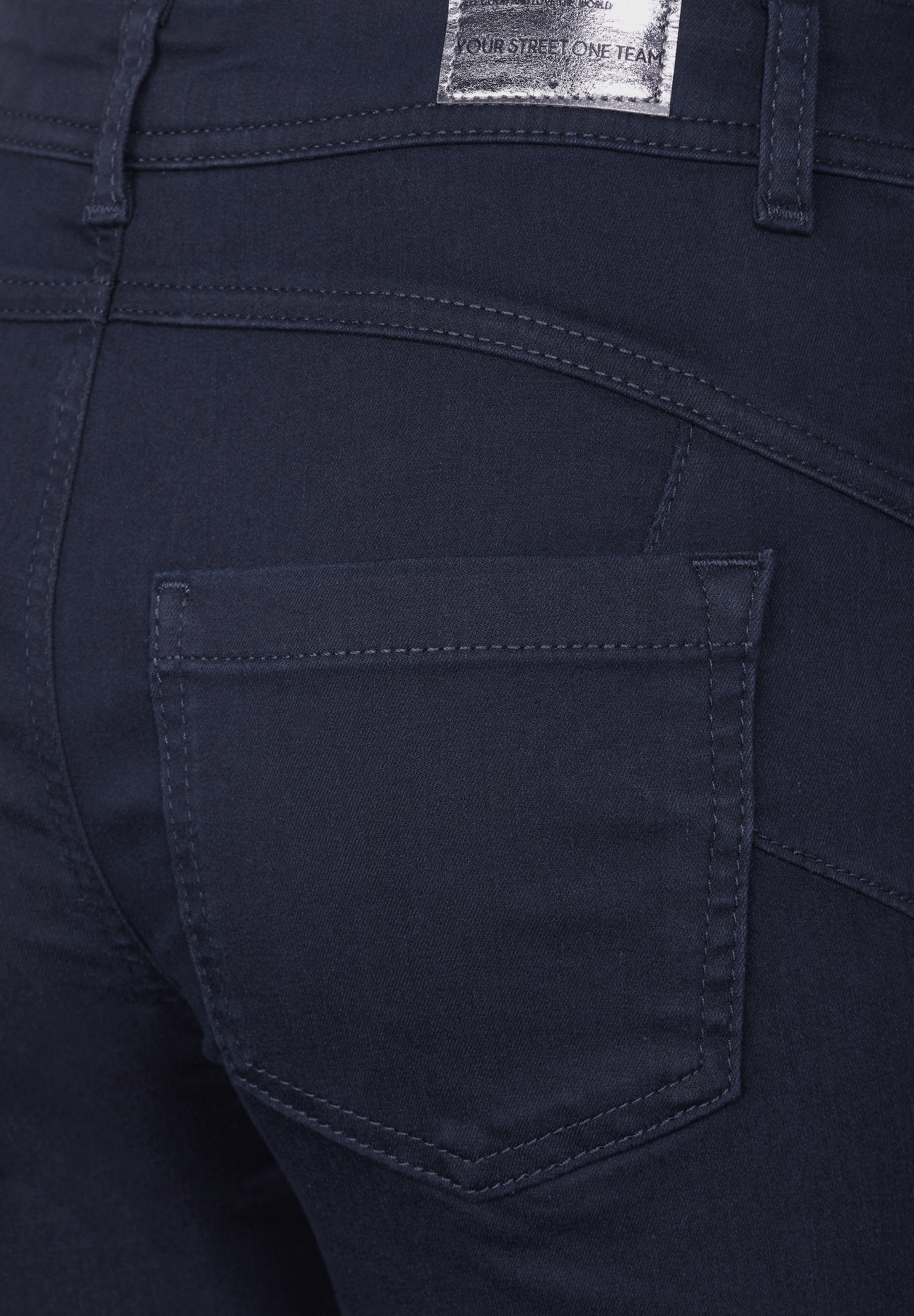 STREET ONE Comfort-fit-Jeans, High Waist