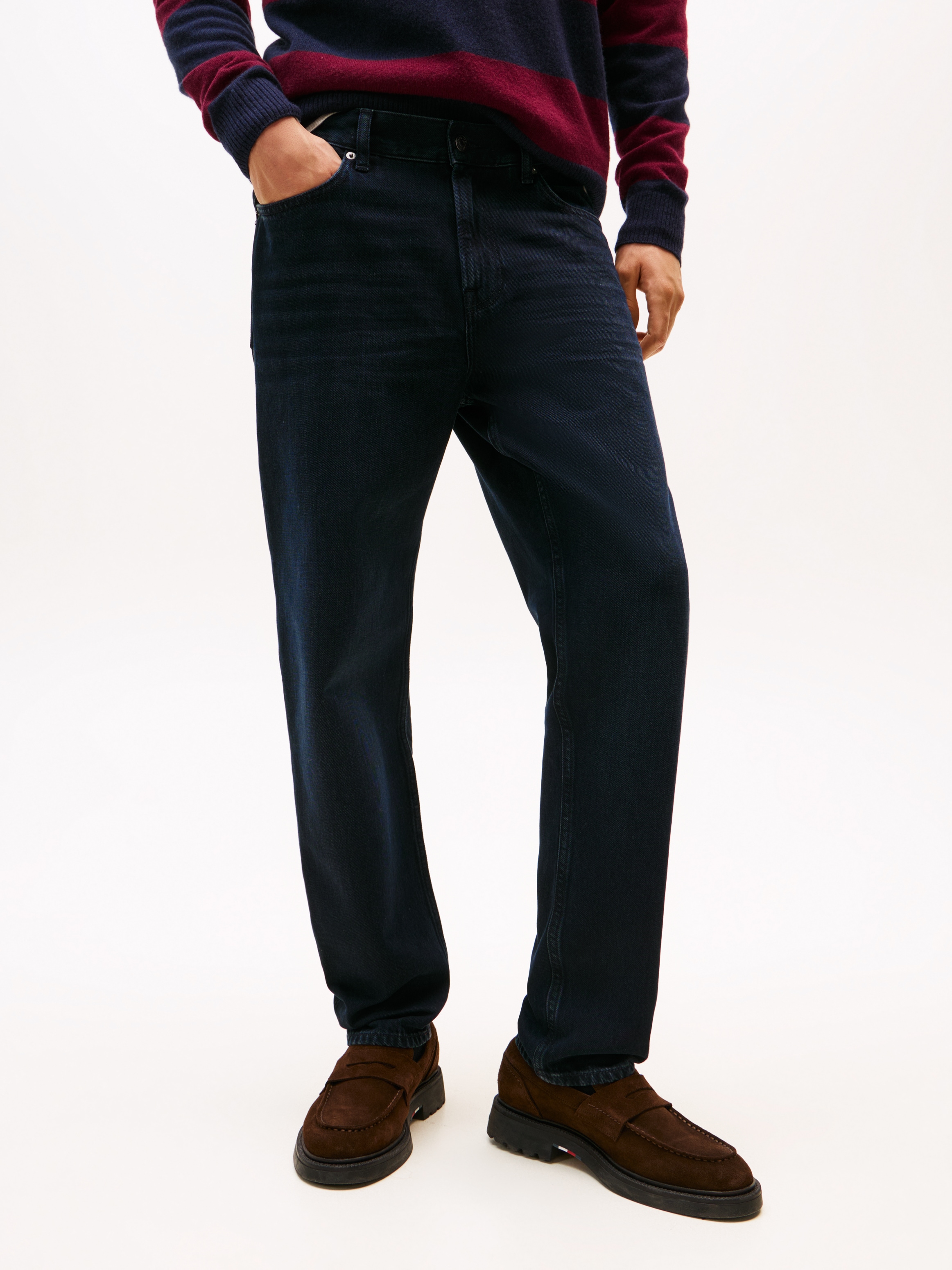 Tommy Hilfiger Tapered-fit-Jeans "HARLEM", Regular Fit, mit dezenter Waschu günstig online kaufen
