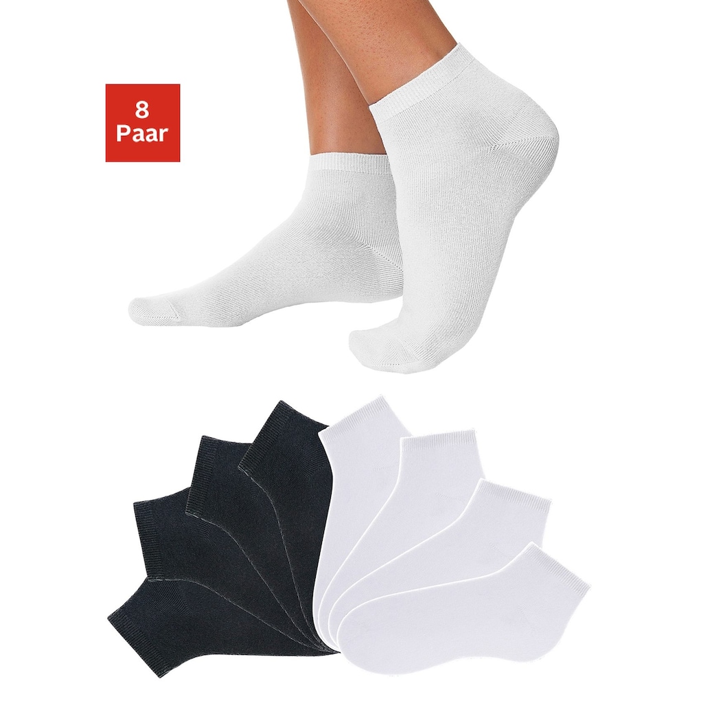 Go in Kurzsocken, (Set, 8 Paar)