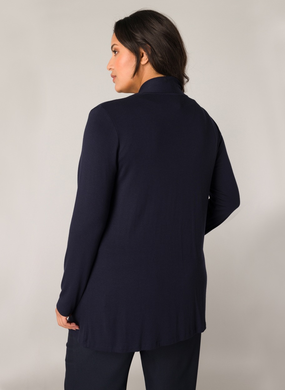 Base Level Curvy Strickjacke "Ayla", im verschlusslosen Design günstig online kaufen