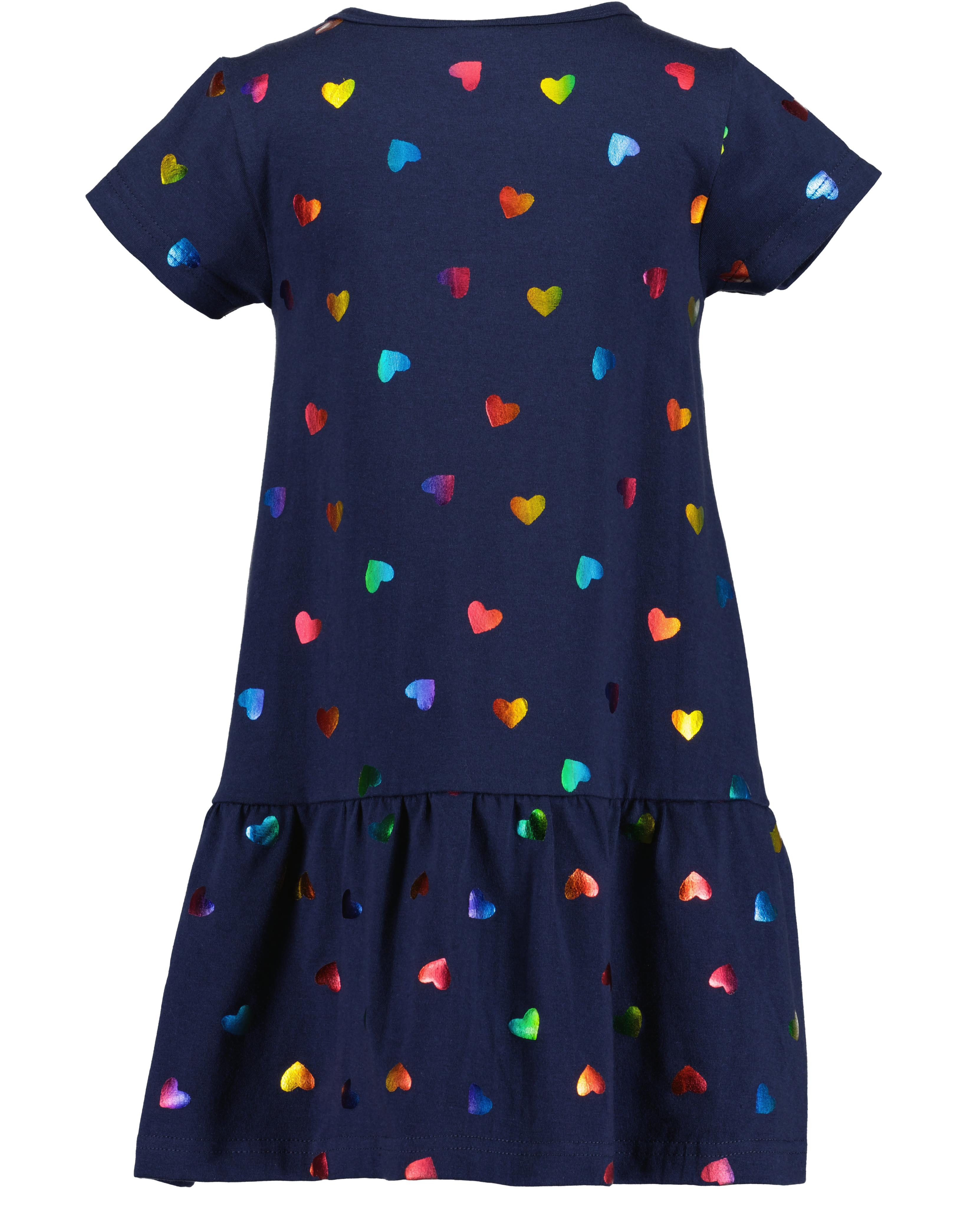 Thumbnail - Blue Seven Jerseykleid 1 tlg. tlg. im tollem Herzchen-Folien-Alloverprint