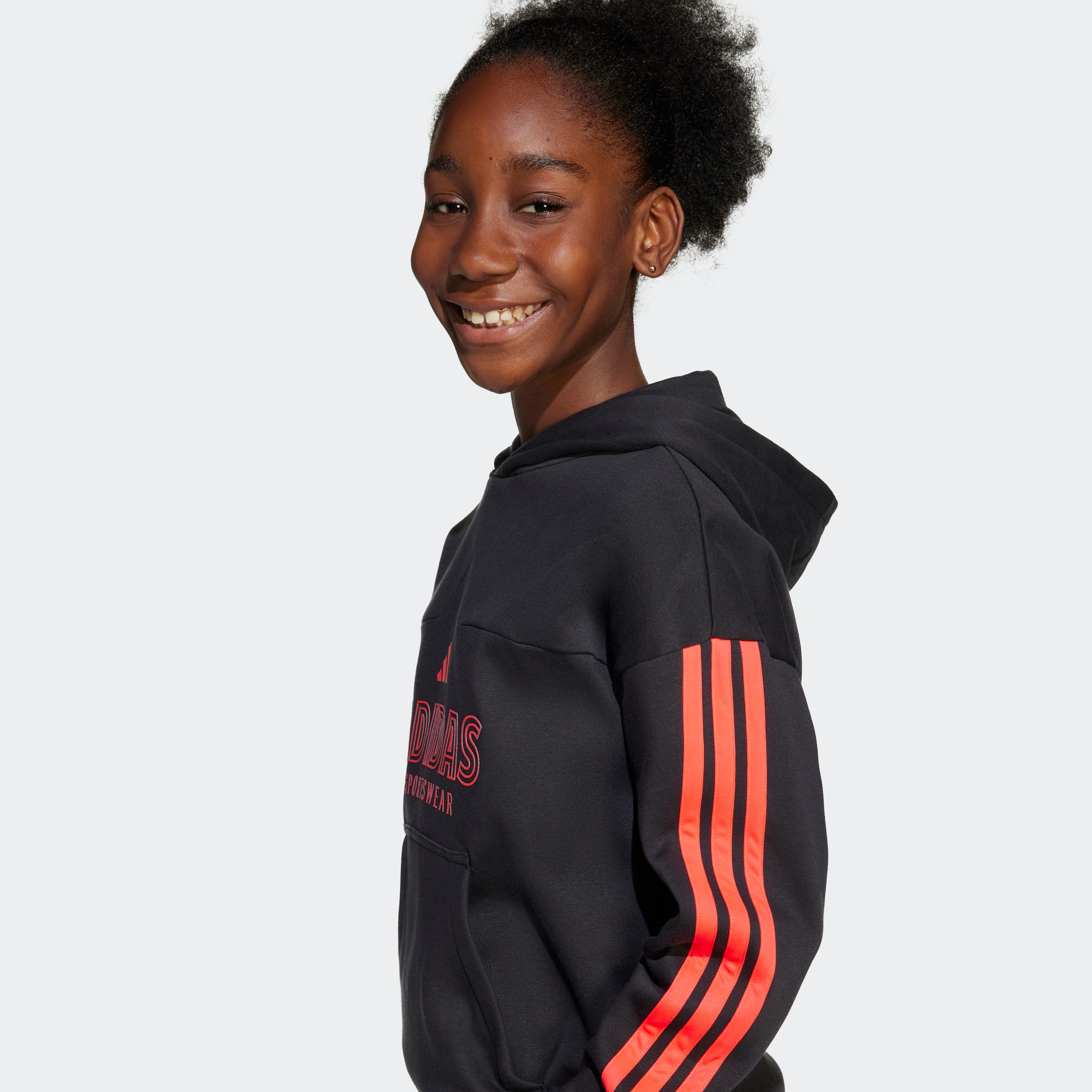 adidas Sportswear Kapuzensweatshirt »J HOT FL HOOD«