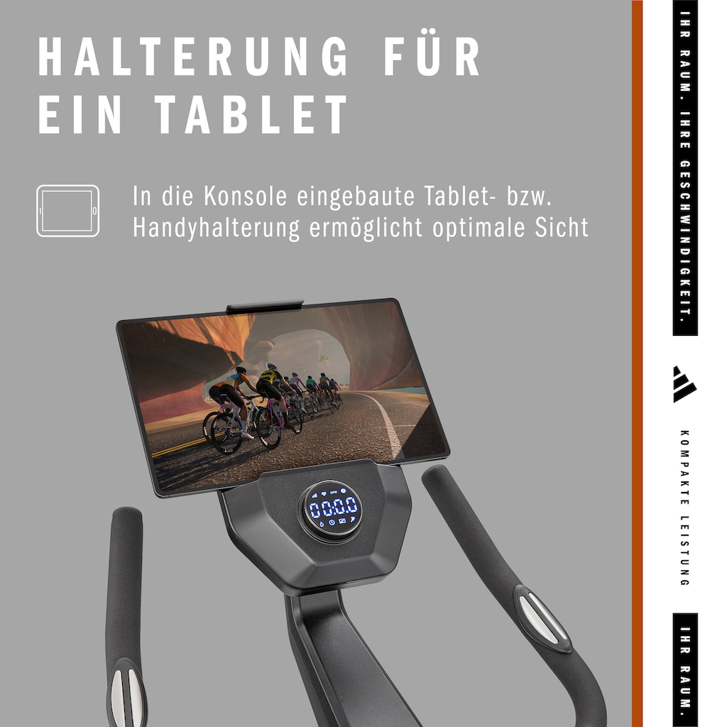 adidas Performance Ergometer »C-24c«, mit Tablet-Halterung, LED-Display, mit Bluetooth und App-Funktion