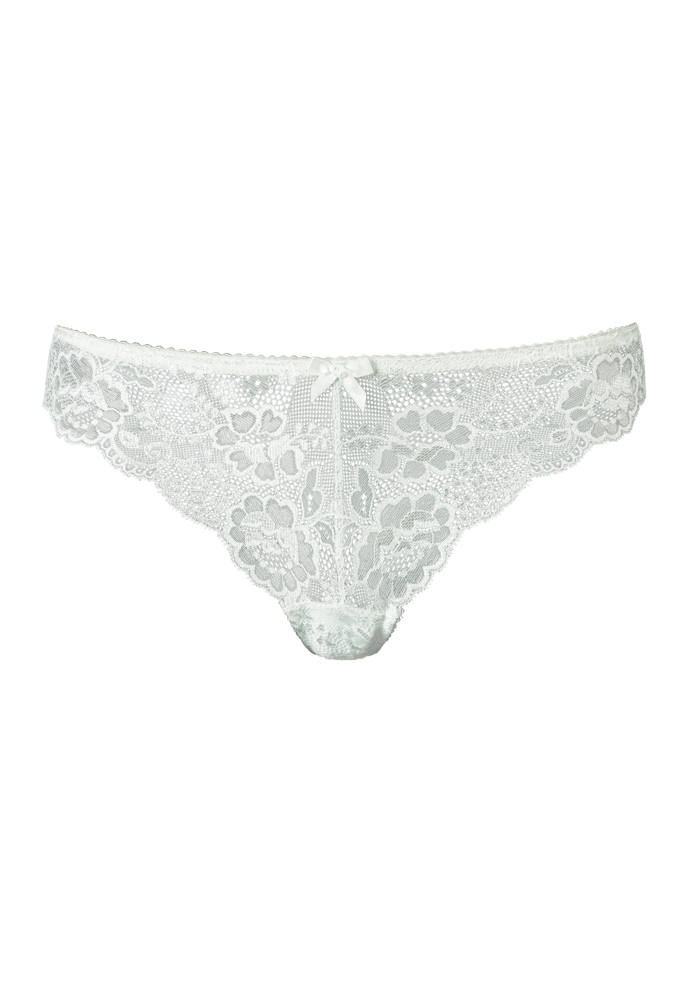 LASCANA String aus schöner Vollspitze und Schleife