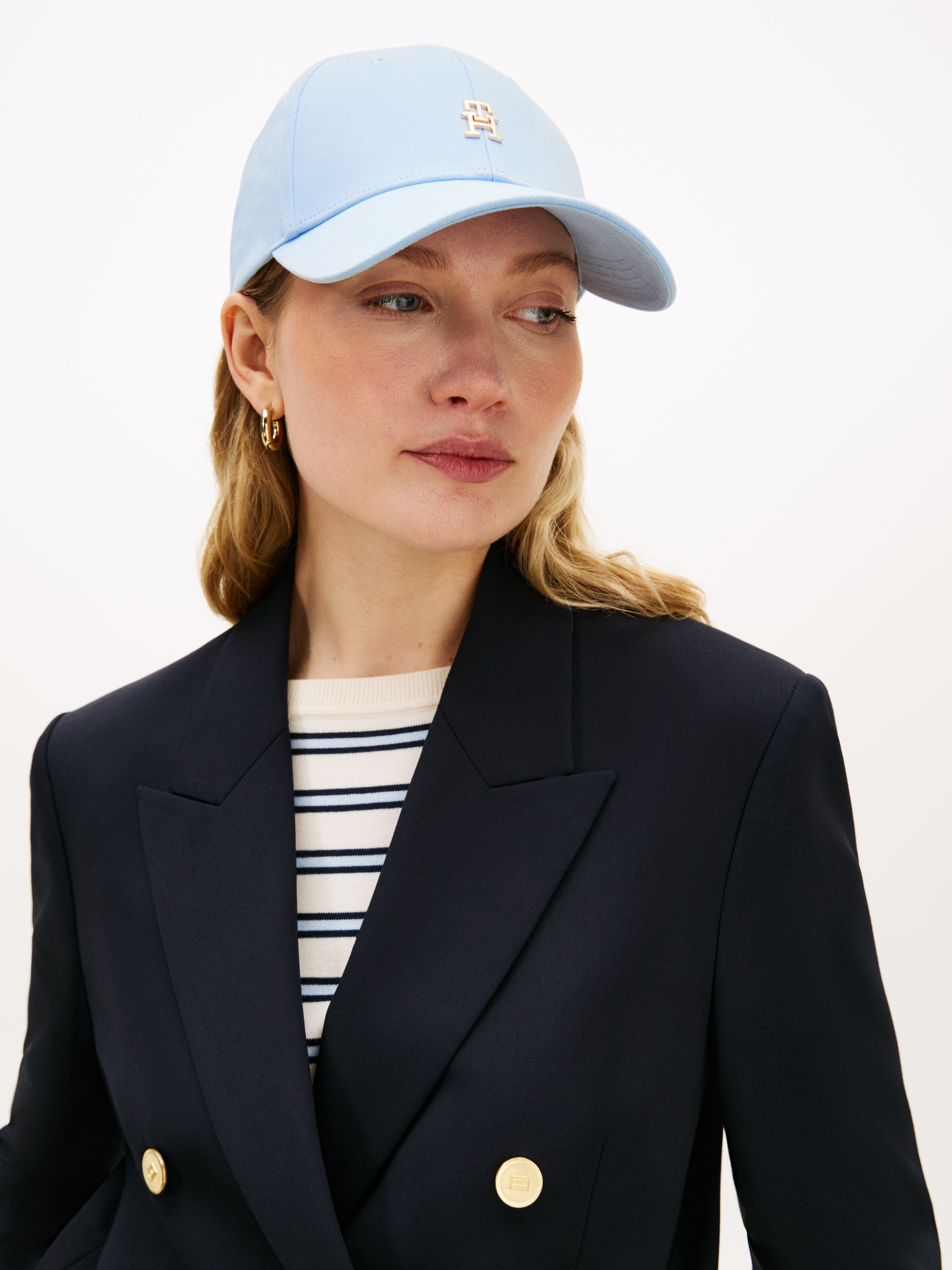 Tommy Hilfiger Baseball Cap "ELEVATED CHIC CAP" Mit festem Schirm günstig online kaufen