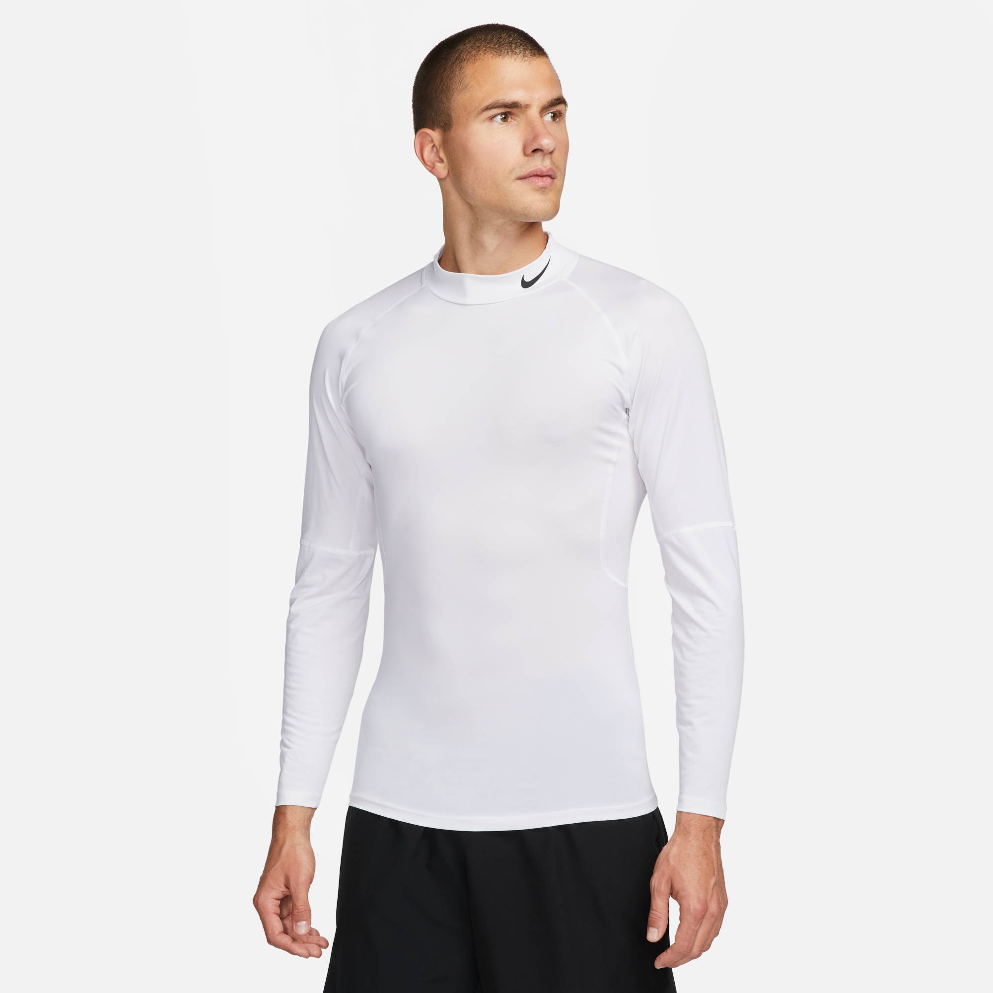 Nike Trainingsshirt "M NP DF TIGHT LS MOCK" 1 Stk. tlg. günstig online kaufen