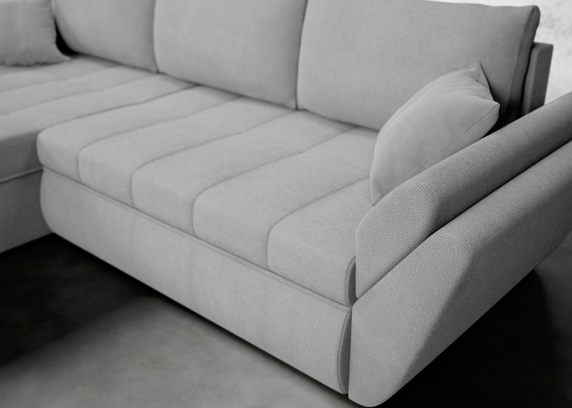 INOSIGN Ecksofa »Iolani«, mit Bettfunktion und Bettkasten