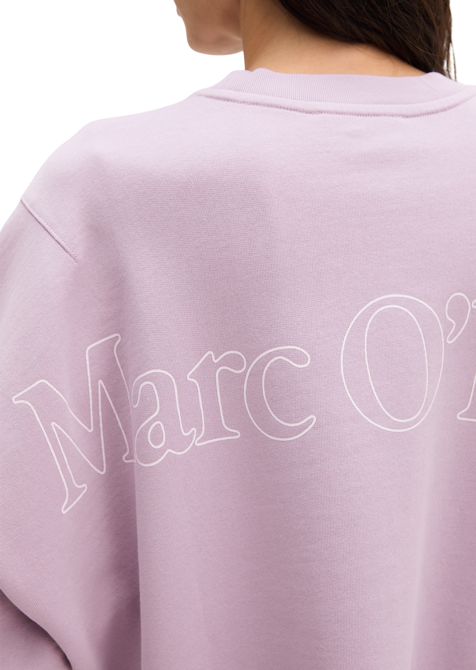 Marc O'Polo Sweatshirt »mit recycelter Baumwolle«

