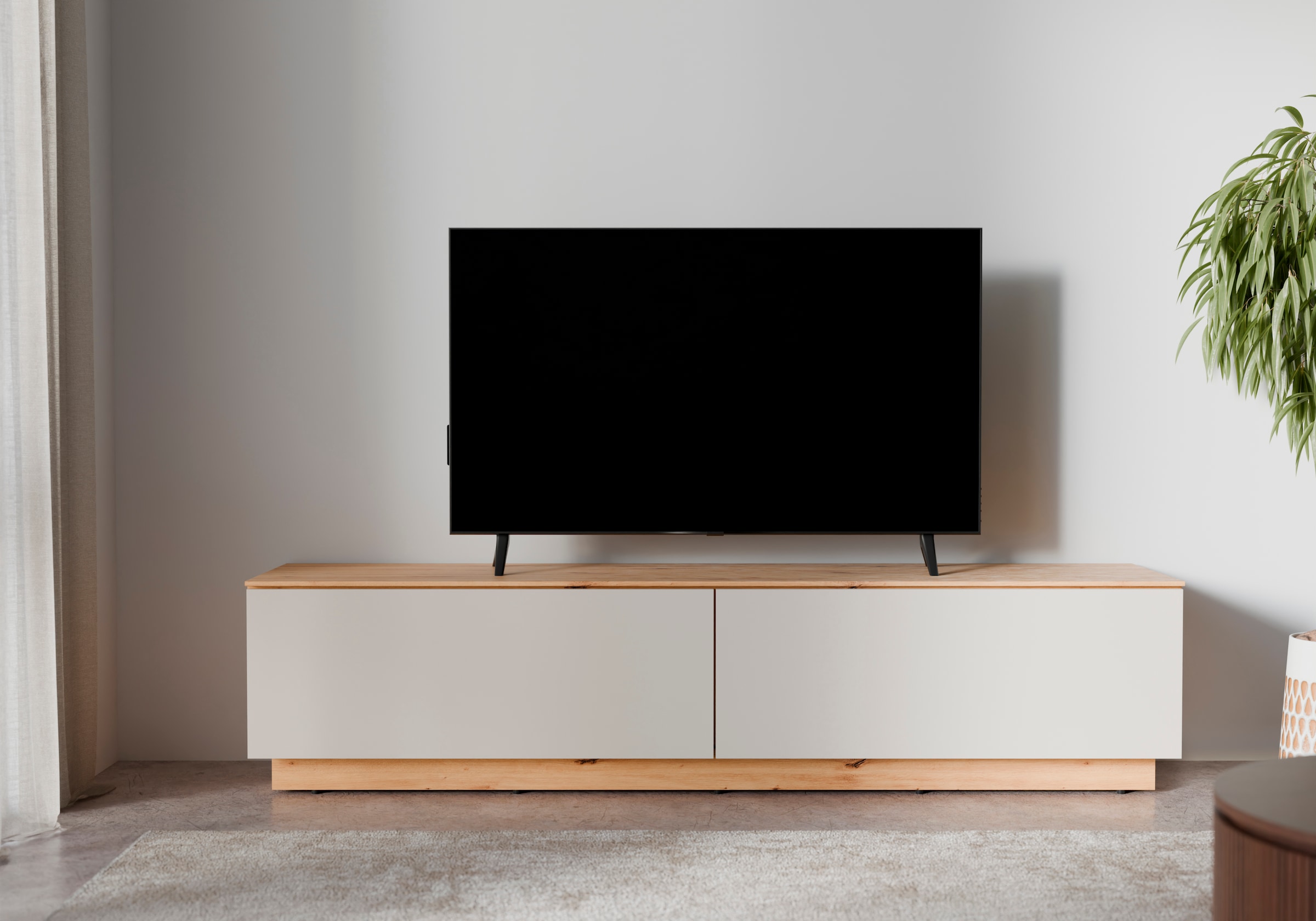 OTTO home »2 Klappen und viel Stauraum« hängend oder stehend, grifflos, modern, Breite 160cm