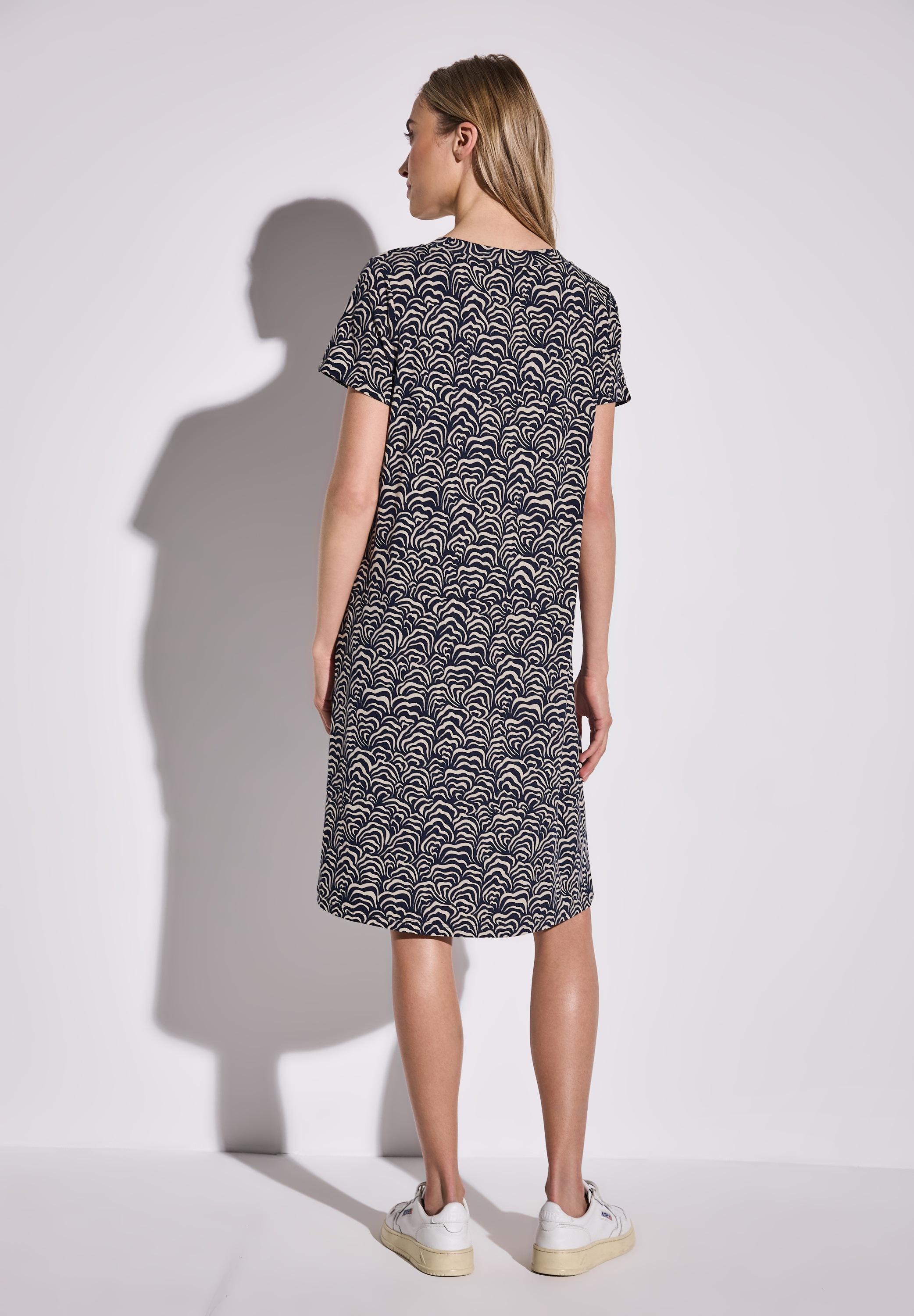 STREET ONE Jerseykleid Ohne Taschen knielang günstig online kaufen