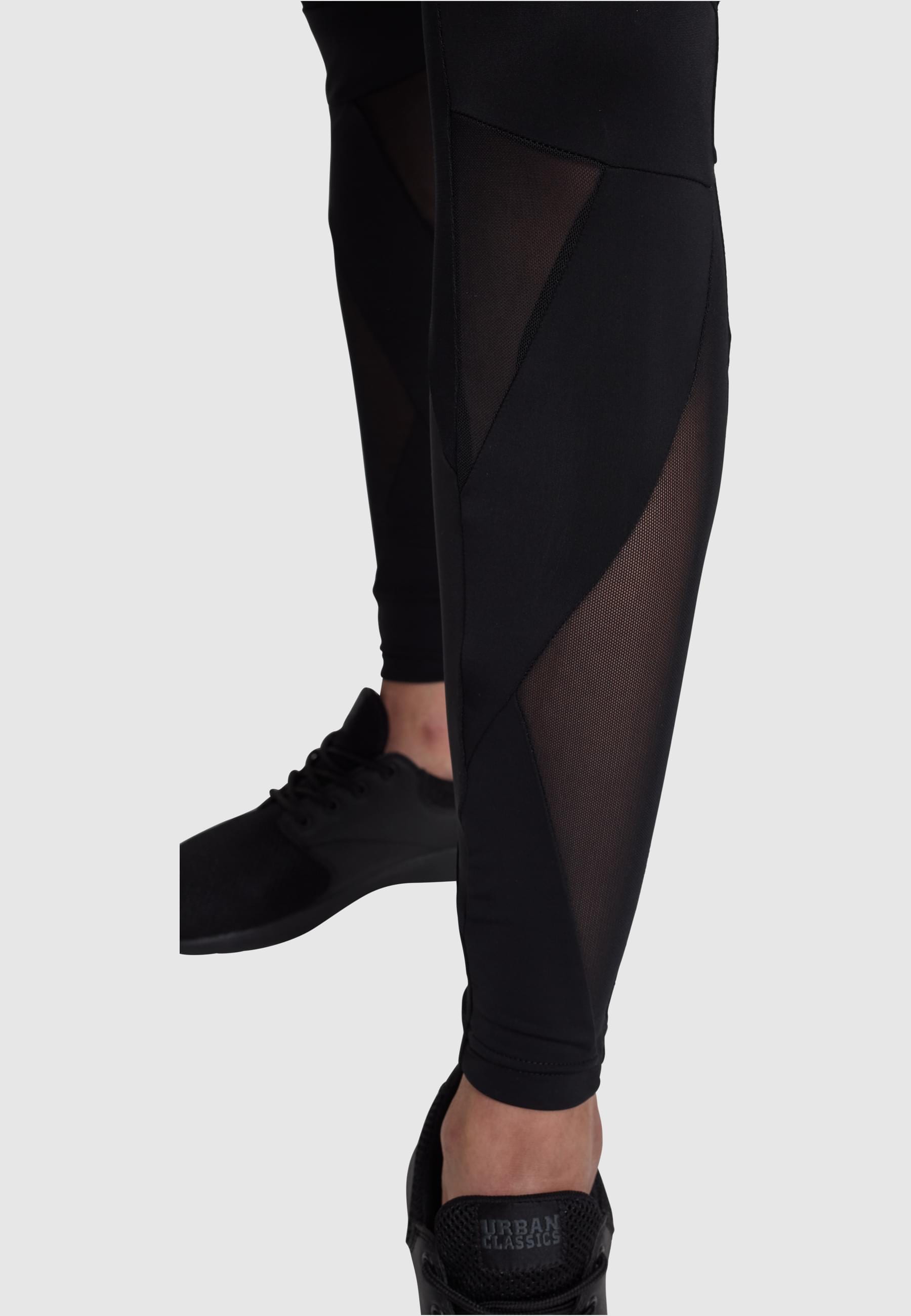 URBAN CLASSICS Leggings »Urban Classics Damen Ladies Triangle Tech Mesh Leggings«, (1 tlg.)