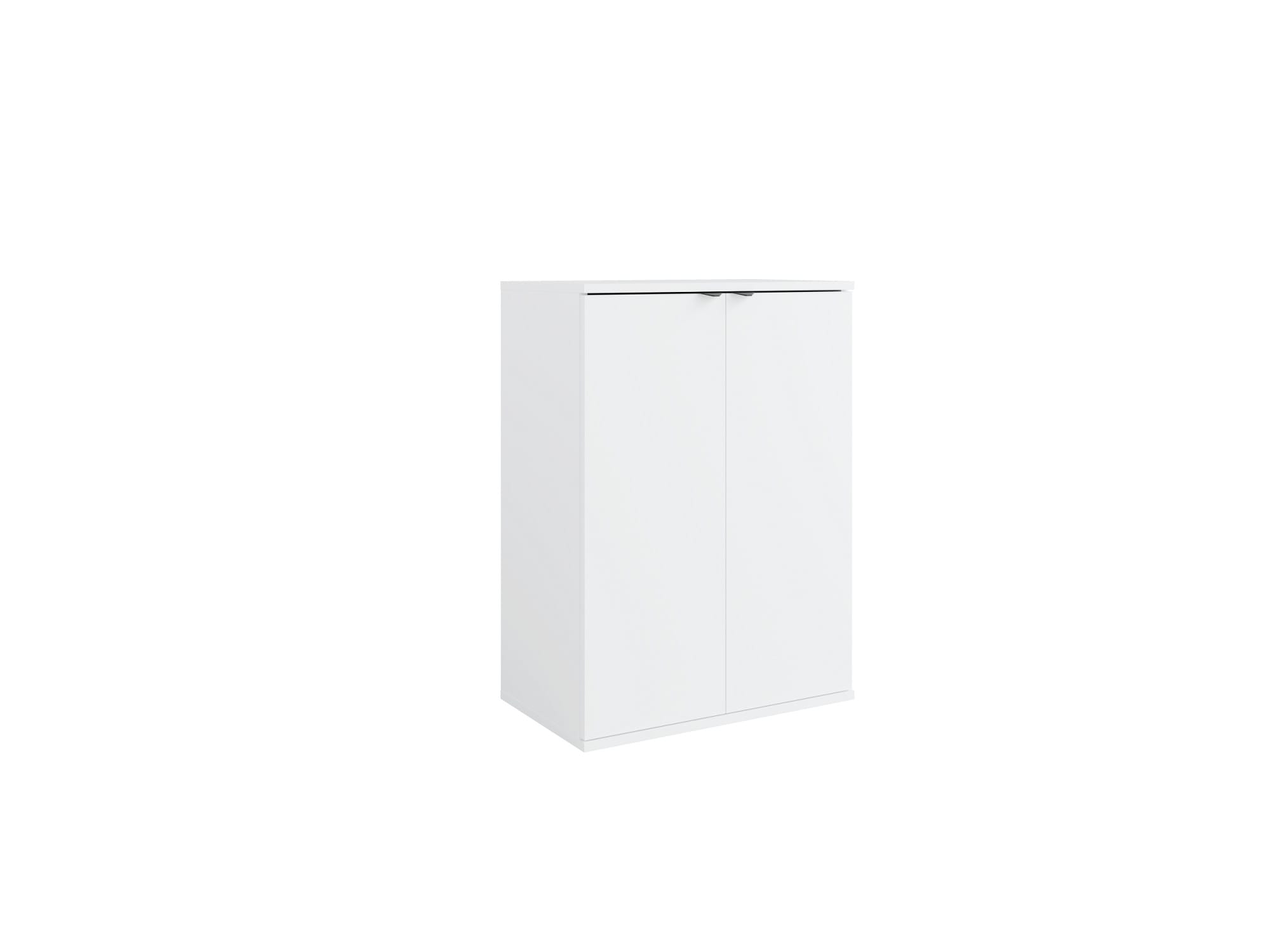 Home affaire Kommode »THALIANA Sideboard mit 2 Türen, modernes Design, Breite 60 cm« Schrank in 3 Farben erhältlich, schwarze Metallgriffe, viel Stauraum