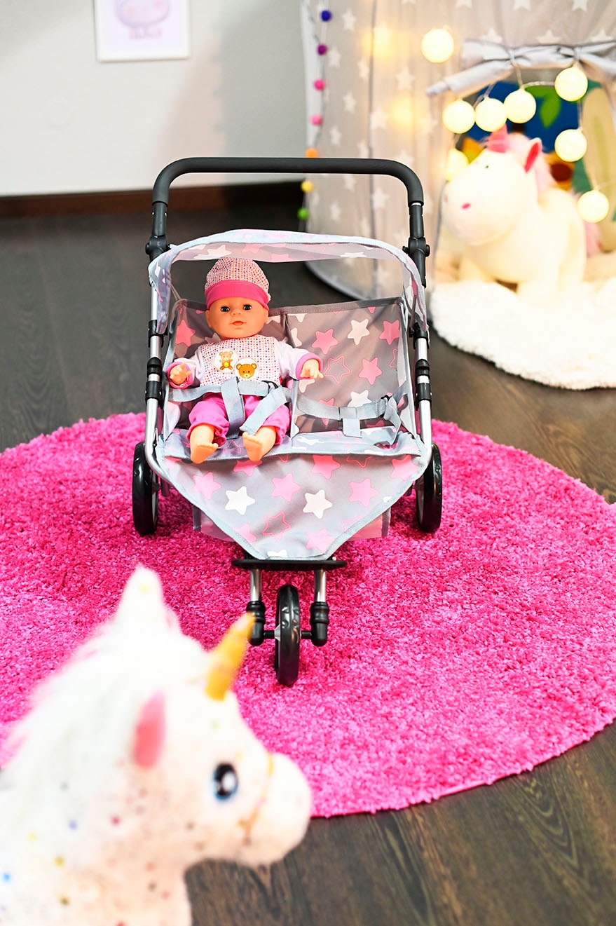 Knorrtoys® Puppen-Zwillingsbuggy »Duo«