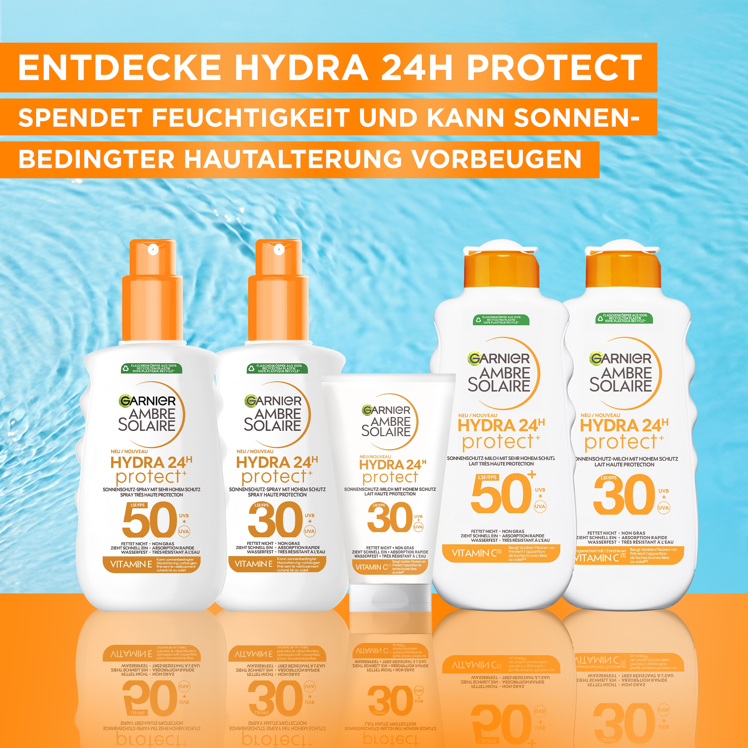 GARNIER After Sun-Spray »Garnier Hydra Protect+ 24h LSF 50«