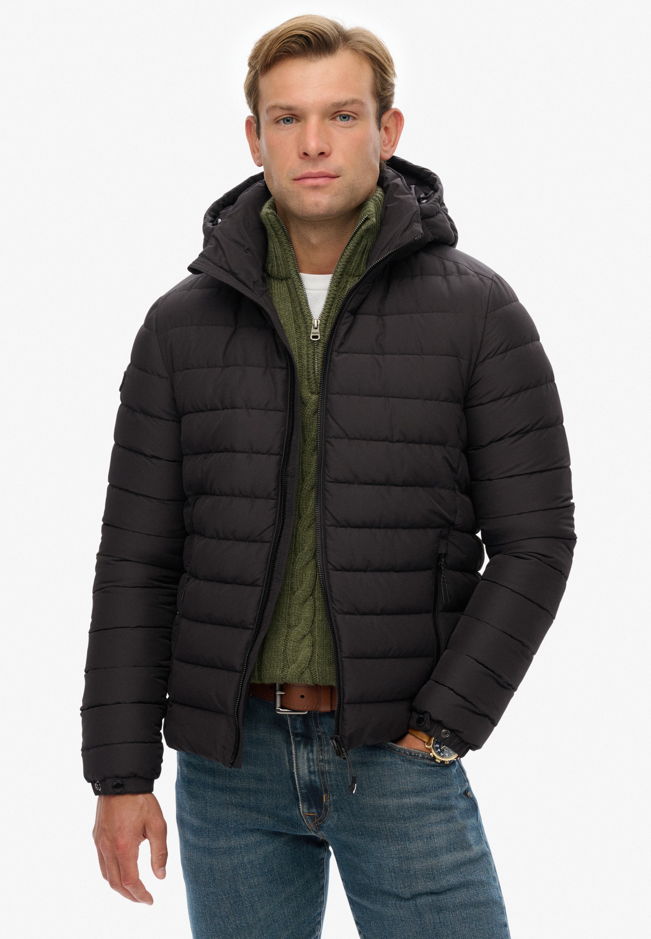 Superdry Steppjacke "HOODED FUJI PADDED JACKET" mitKapuze günstig online kaufen