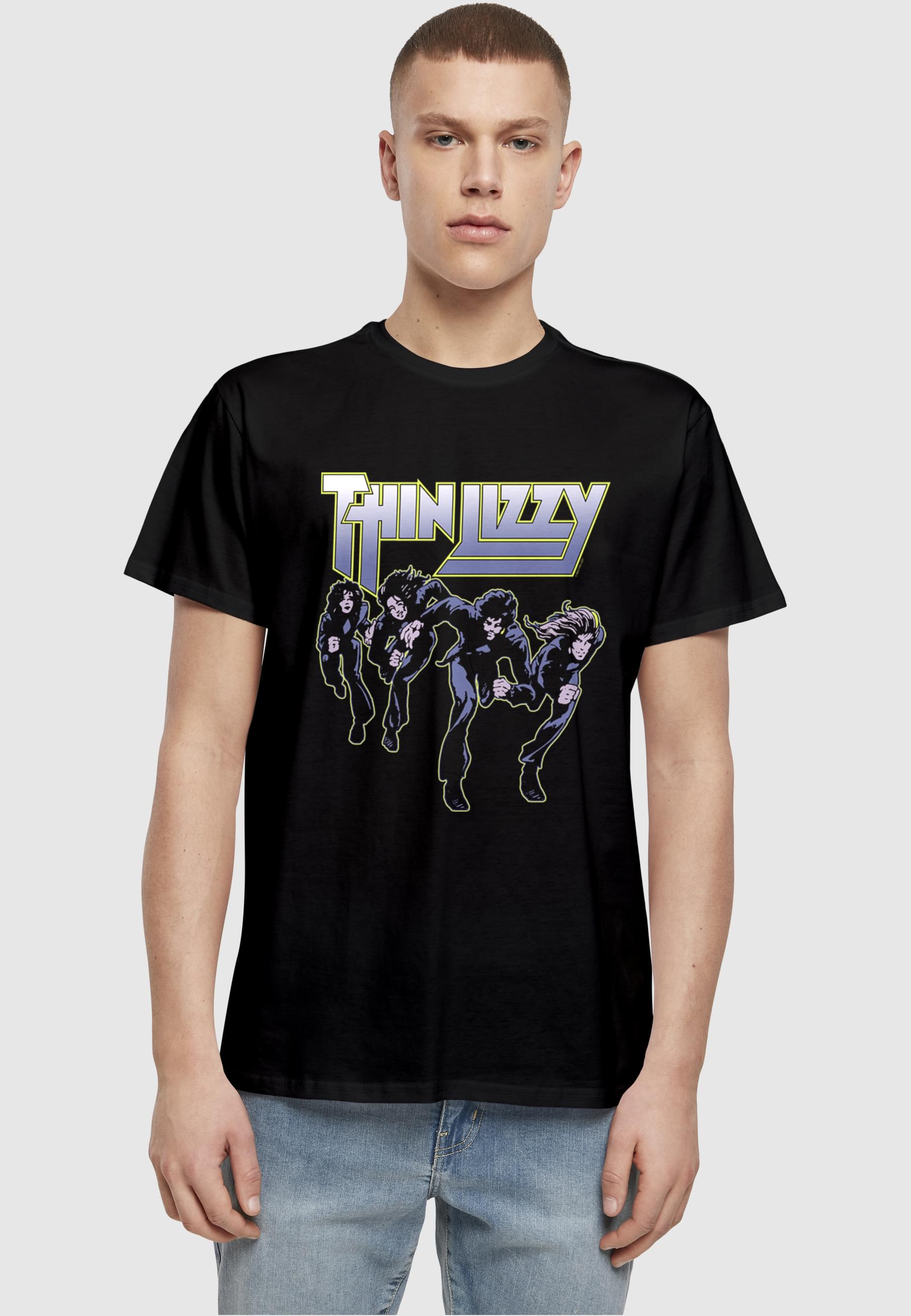 Thumbnail - Merchcode T-Shirt "Merchcode Herren Thin Lizzy - TL Jailbreak Basic T-Shirt", (1 tlg.)