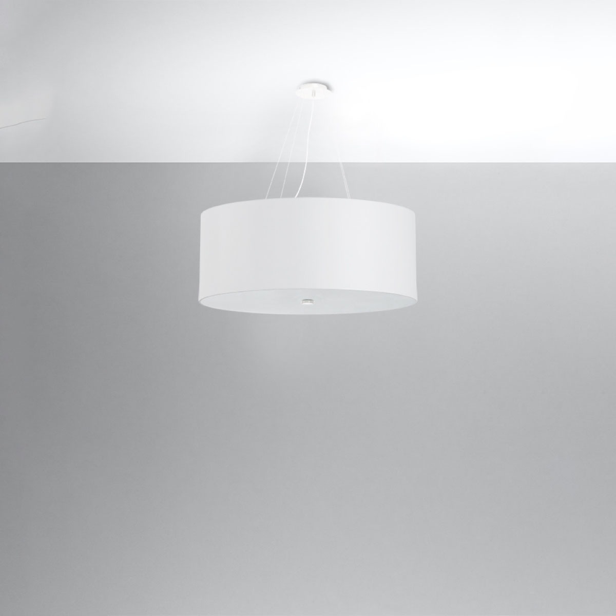 SOLLUX lighting Kronleuchter »OTTO«, 6 flammig, Leuchtmittel E27 | ohne Leuchtmittel, Slush -Einstellung