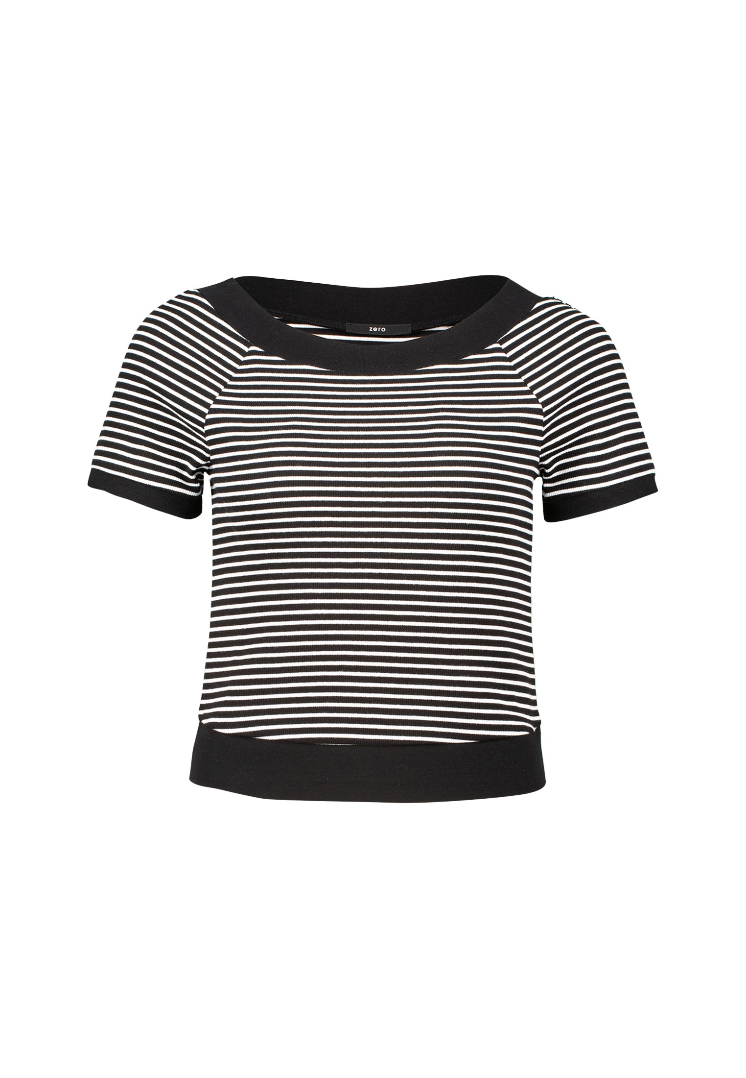 Zero Kurzarmshirt "zero Damen Streifenshirt mit Raglan Ärmel", (1 tlg.), Pl günstig online kaufen