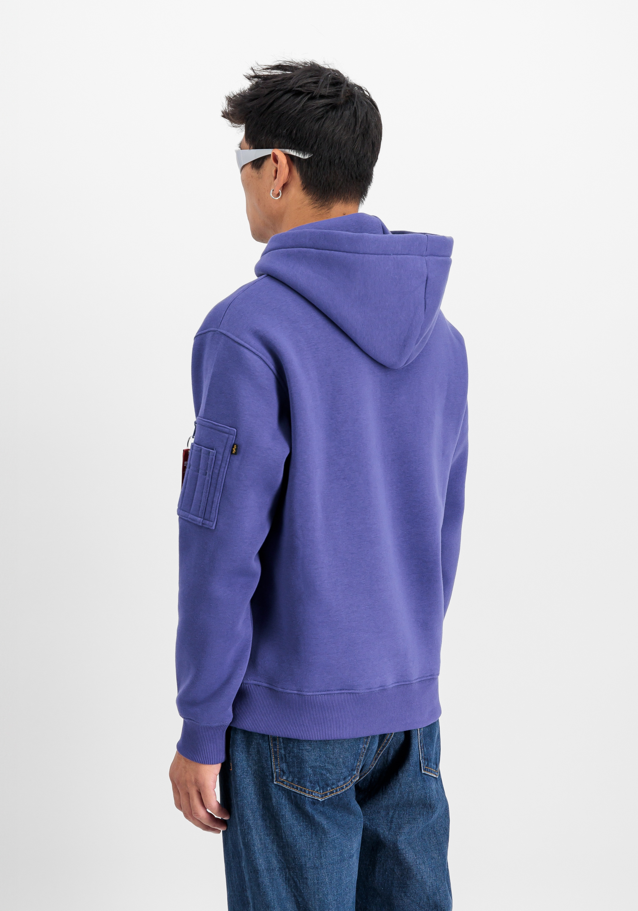 Alpha Industries "Alpha Puff Print Hoodie"