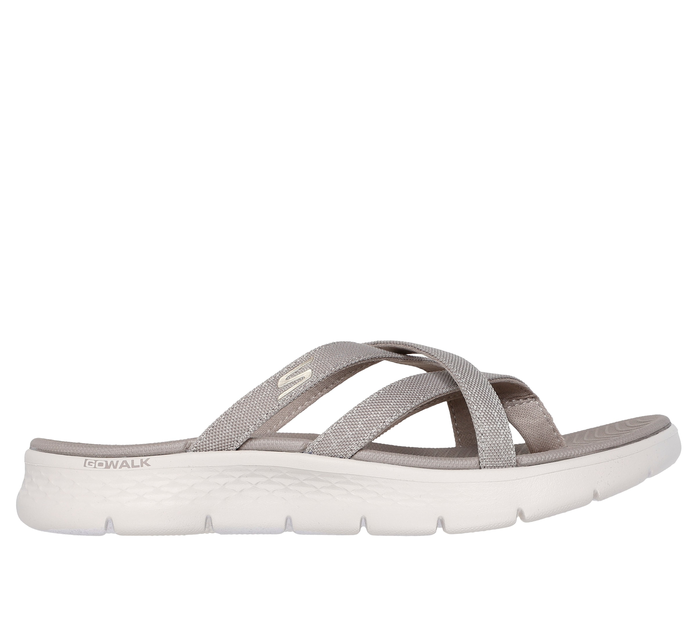 Skechers Zehentrenner »GO WALK FLEX SANDAL-SSSELENA«  Sommerschuh, Strandschuh, Sandale, Badeschuh mit Komfortfußbett