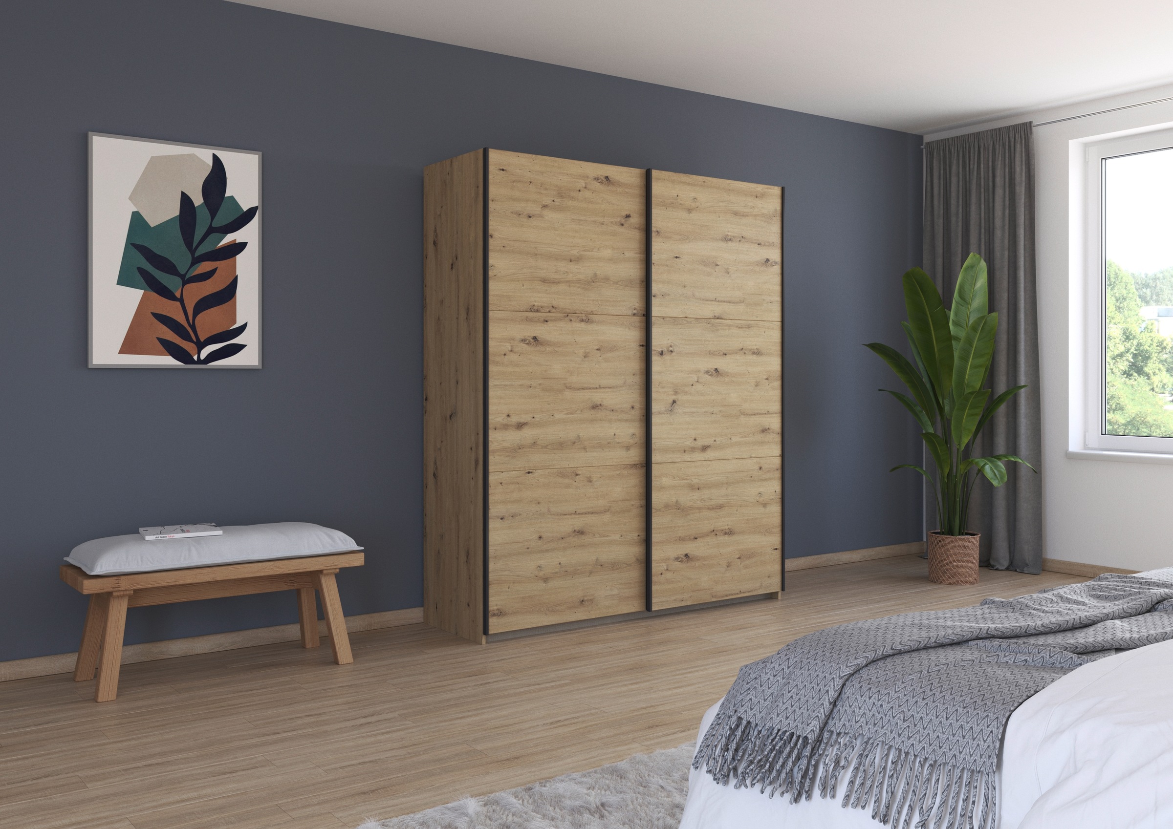 rauch Schwebetürenschrank "Kleiderschrank Schrank Breiten 131/175/218/261 c günstig online kaufen