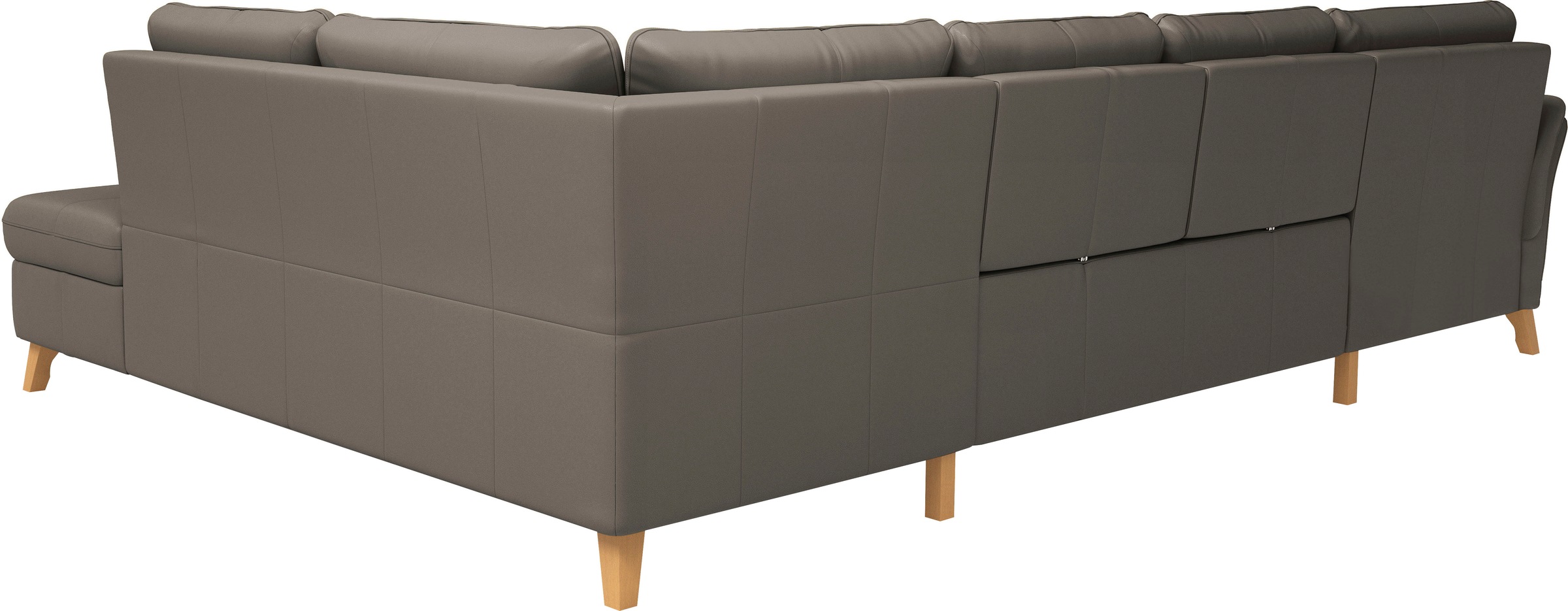 sit&more Wohnlandschaft »Göteborg«, inkl. Sitztiefenverstellung, wahlweise mit Bettfunktion & Bettkasten