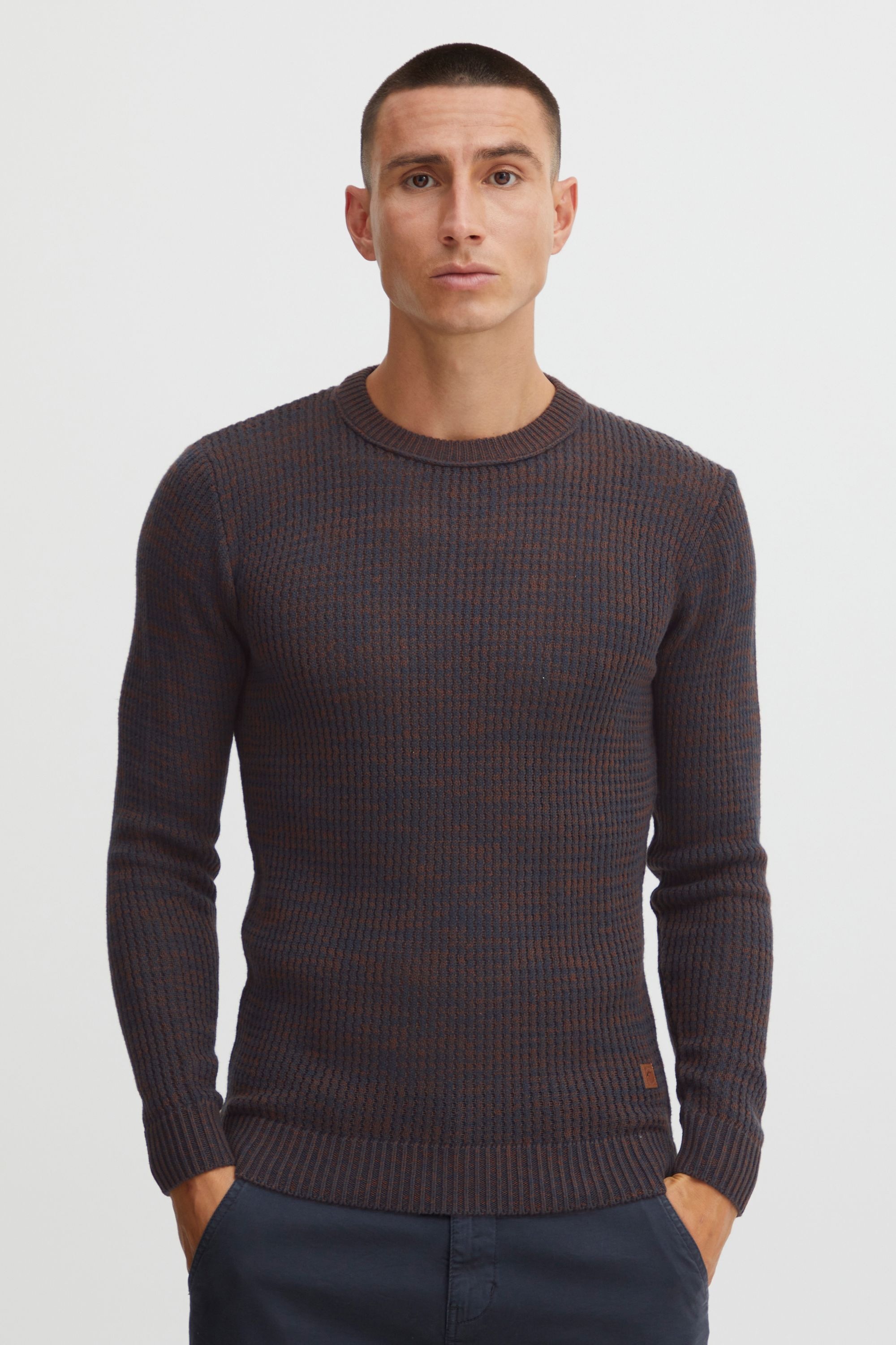 Indicode Strickfleece-Pullover »Strickpullover IDValerio«