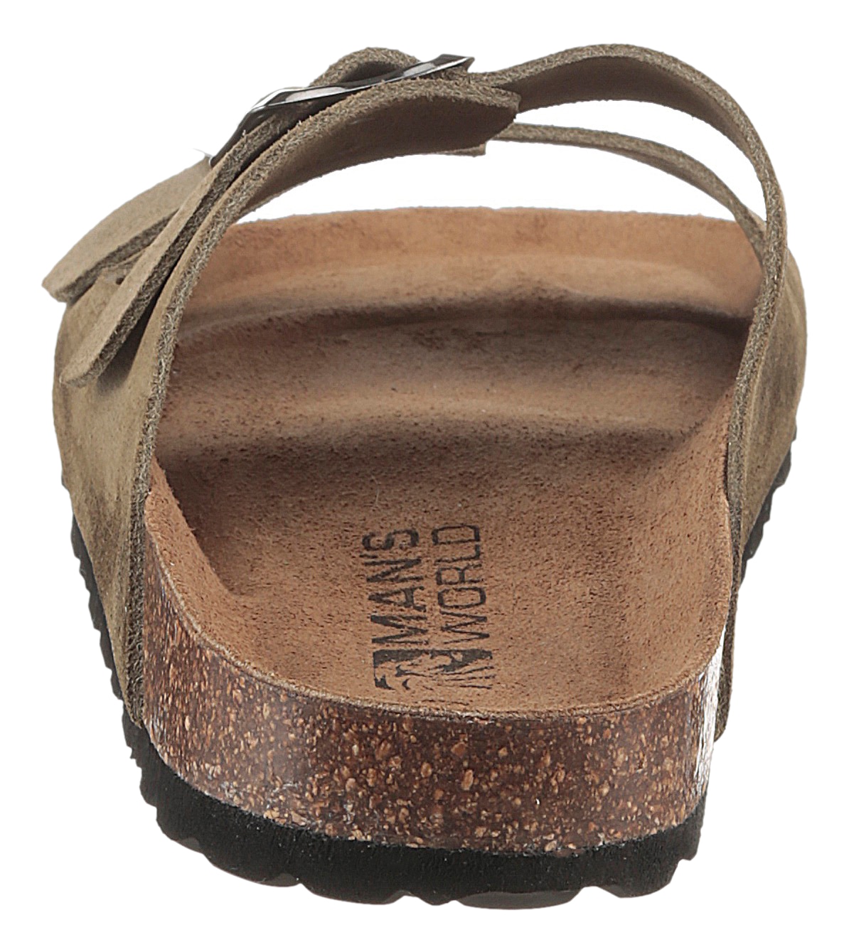 Man's World Pantolette, Schlappen, Sommerschuh, Hausschuh mit vorgeformtem Fußbett