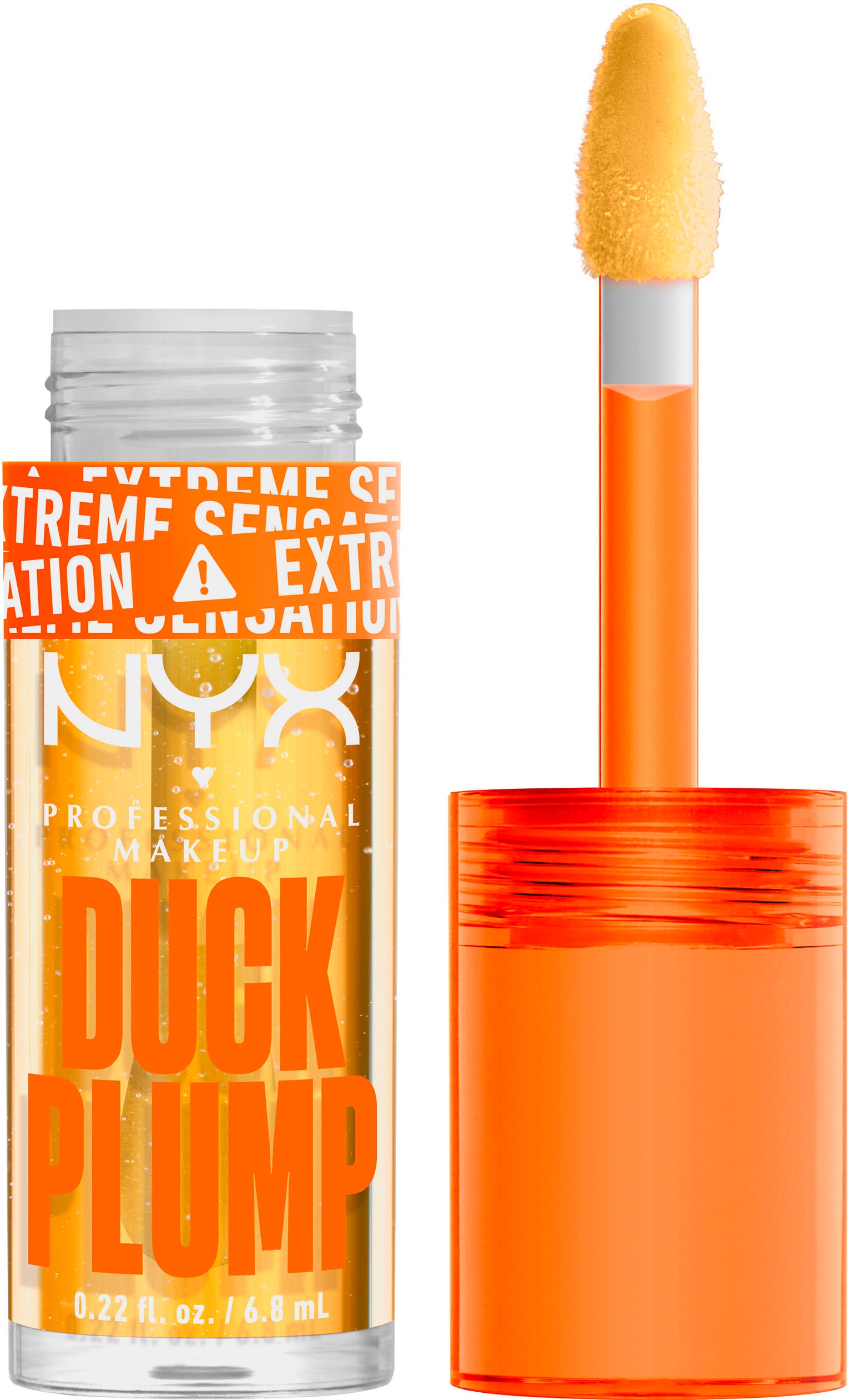 Lipgloss »NYX Professional Makeup Duck Plump Clearly Spicy«, mit Collagen