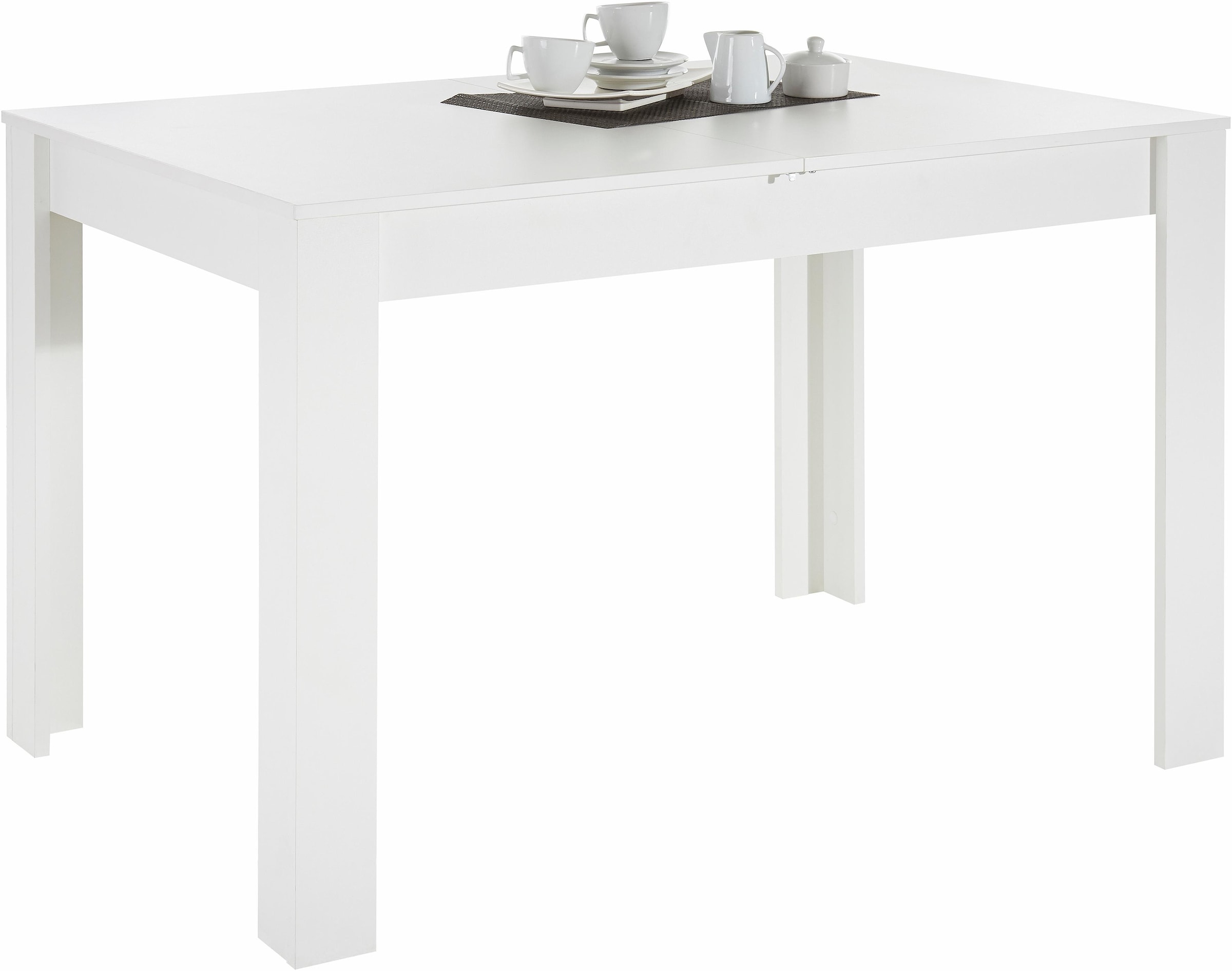 Mäusbacher Esstisch, Breite 80/110/120 cm mit Auszug
