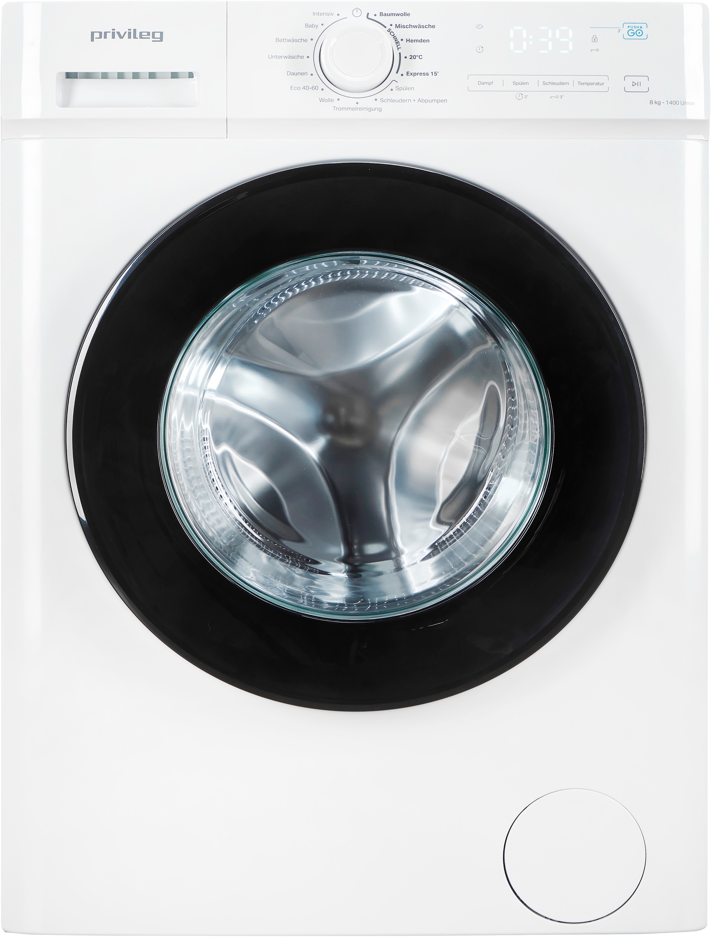 Privileg Waschmaschine MY TIME »PWFA 854A MY TIME DE«, 8 kg, 1400 U/min, Mehrfachwasserschutz+