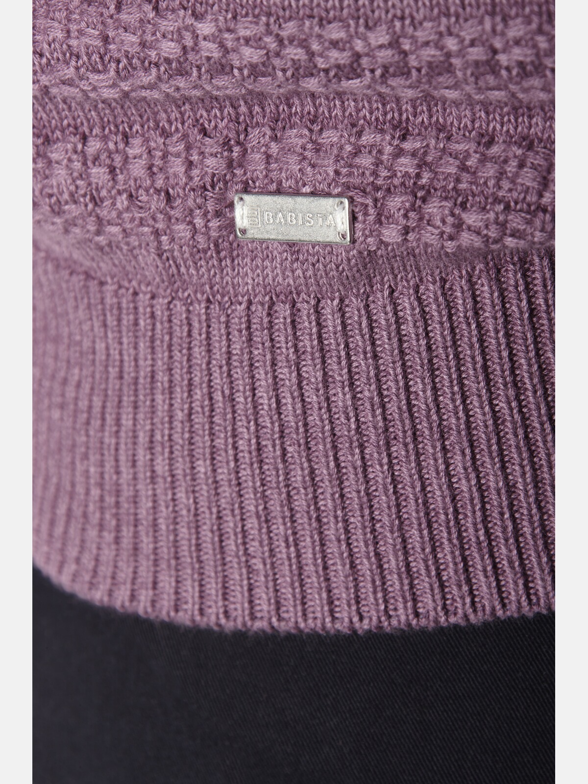 Babista Rundhalspullover »Pullover FLOREVARA«, (1 tlg.), mit Strukturmuster