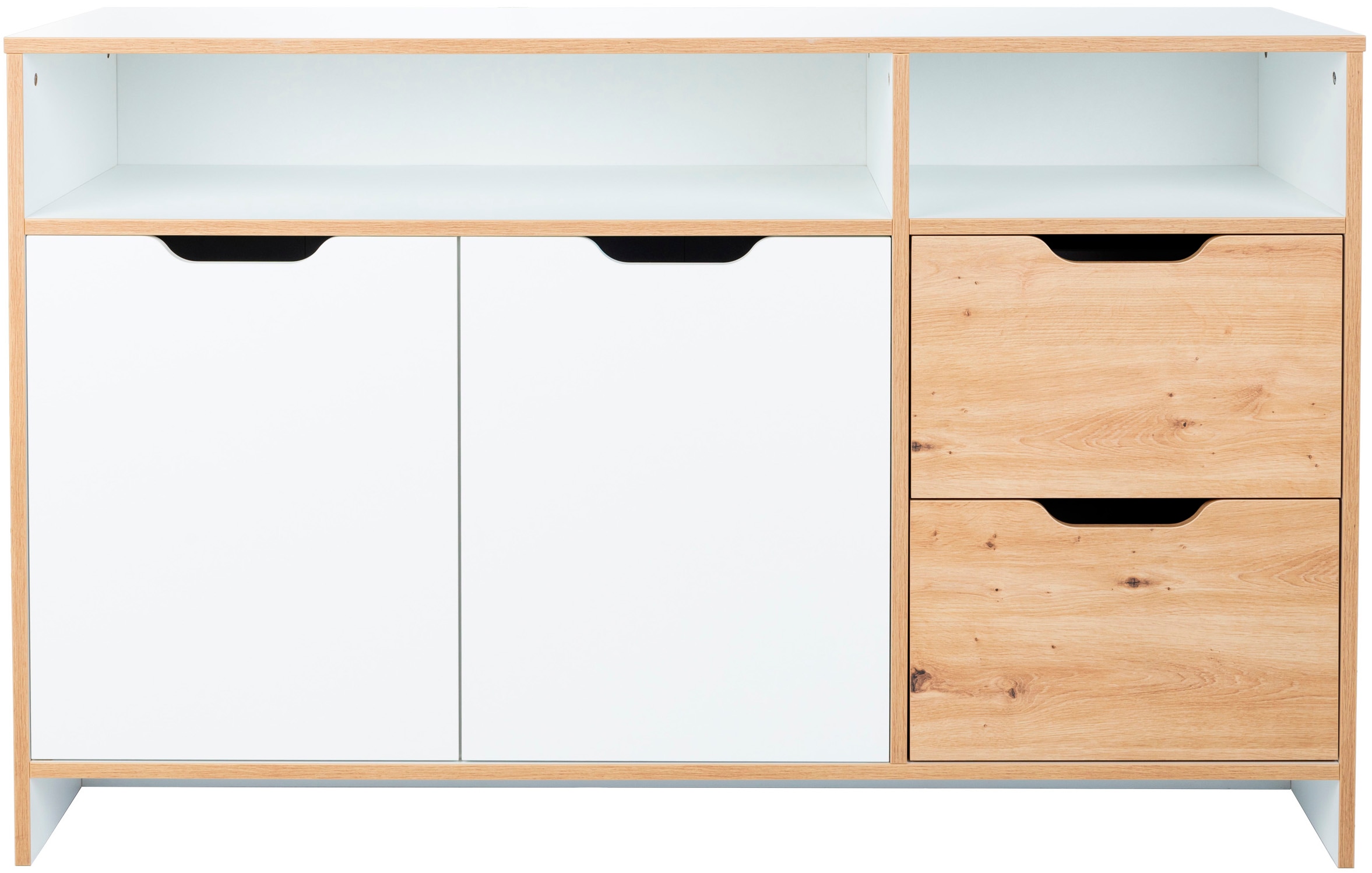 arthur berndt Babymöbel-Set »Babyzimmer Set »Maxim« 2-teilig«, (Spar-Set, 2 tlg., Babymöbel-Set »Maxim« bestehend aus Kinderbett und Wickelkommode), Gedämpfte Türen und Schubkästen