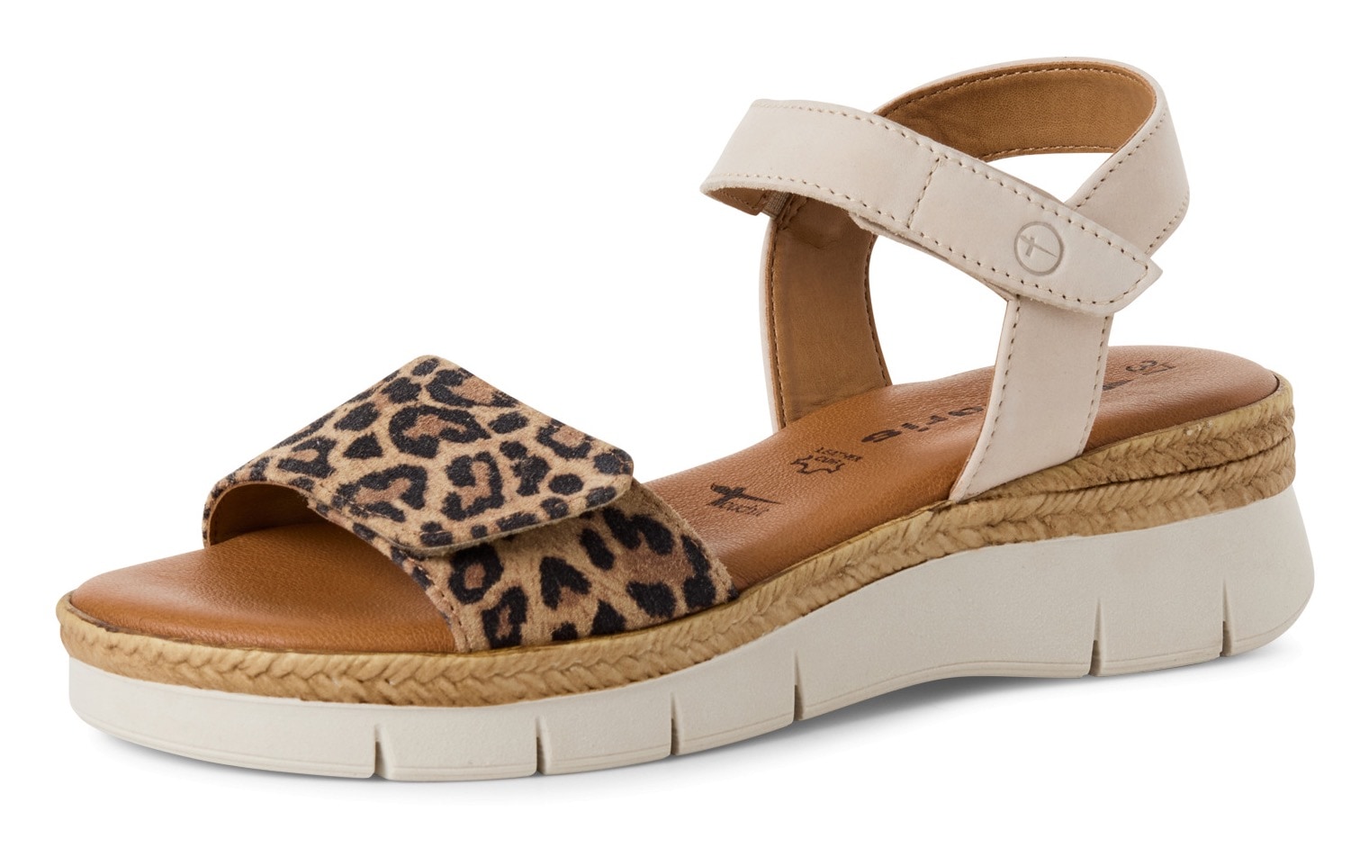 Tamaris Keilsandalette, Riemchensandale, Sommerschuh mit verstellbaren Klet günstig online kaufen