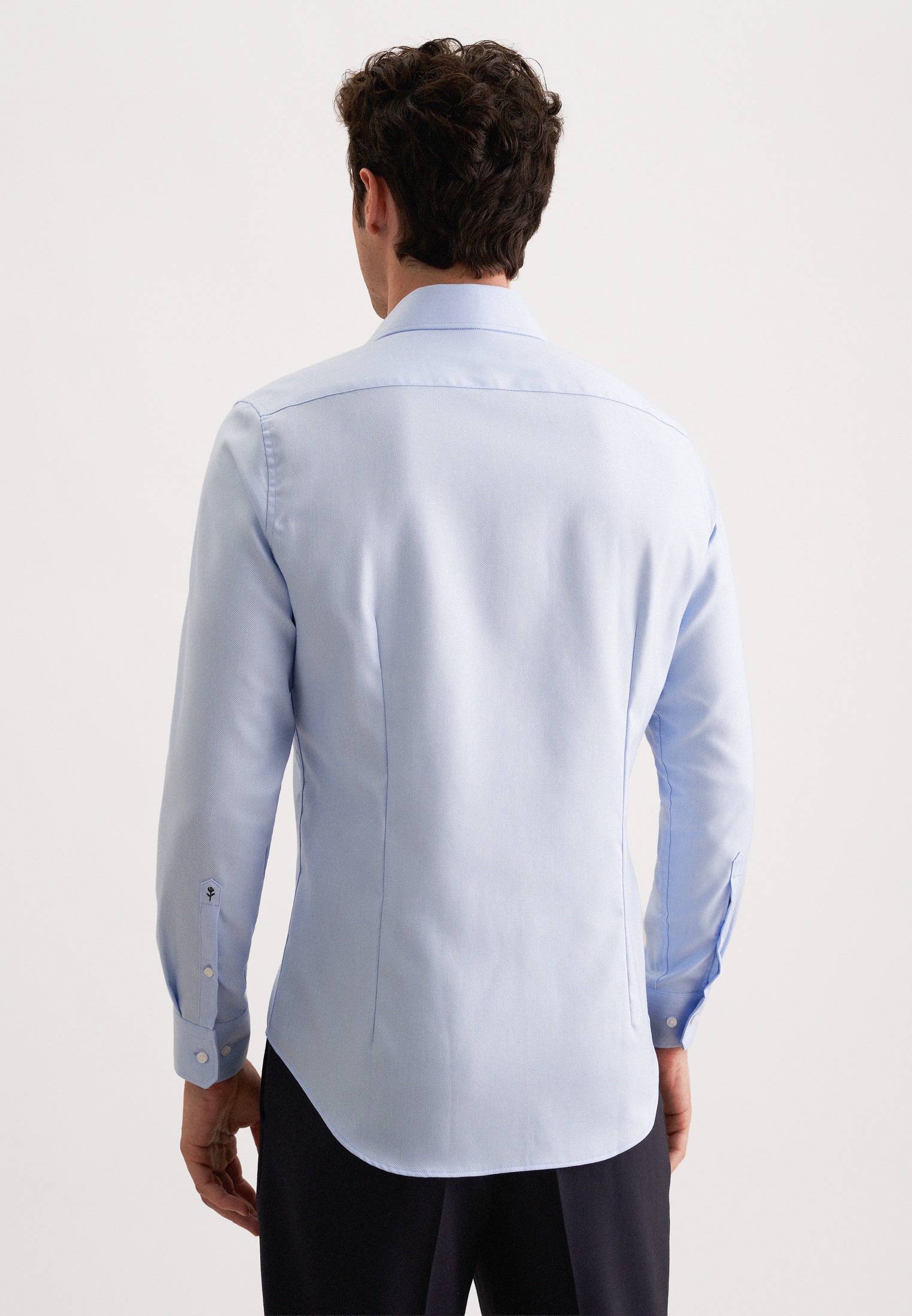 seidensticker Businesshemd "Schwarze Rose" Slim 1/1 Kentkragen Uni günstig online kaufen