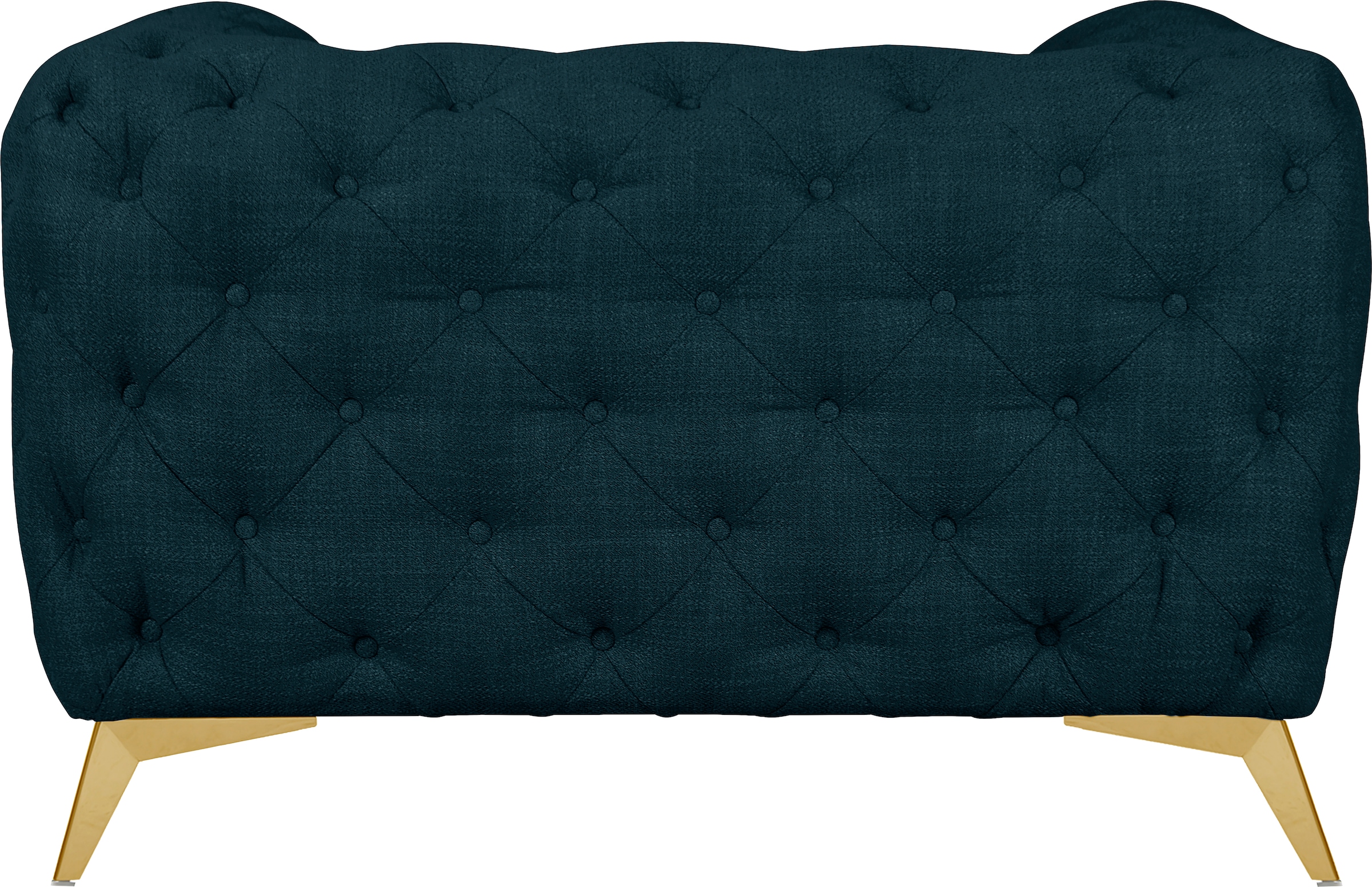 Leonique Chesterfield-Sessel »Glynis Sessel«, aufwändige Knopfheftung, moderne Chesterfield Optik, Fußfarbe wählbar