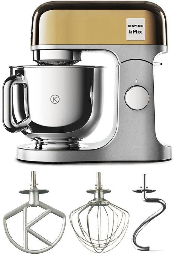 KENWOOD Küchenmaschine »KMX760YG kMix Premium Edition Gold«, mit 3-tlg. Pâtisserie-Set