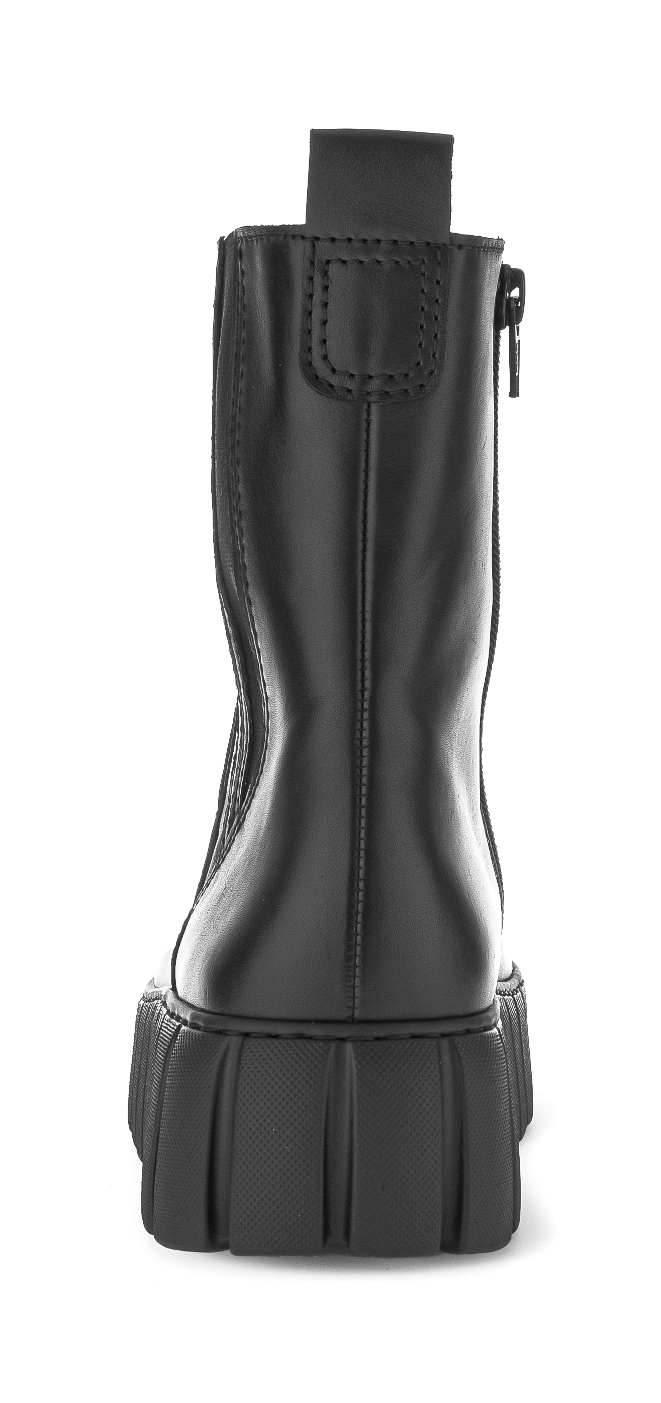 Gabor Chelseaboots »FLORENZ«, Plateau, Stiefelette mit Stretcheinsatz außen, G-Weite (=weit)