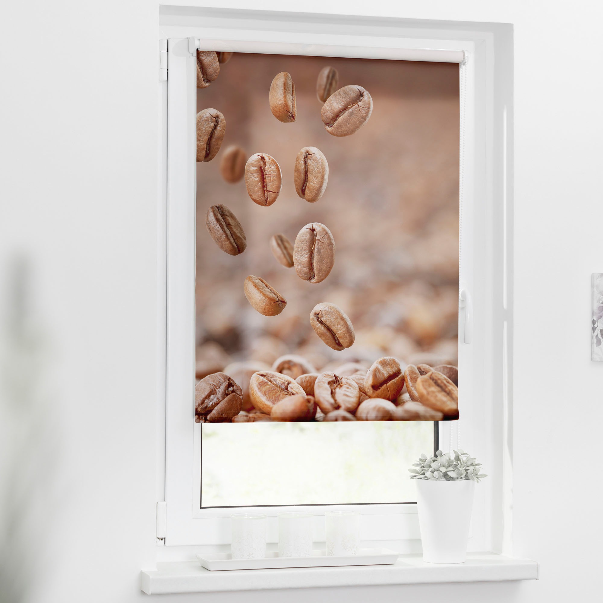 LICHTBLICK ORIGINAL Seitenzugrollo "Rollo Klemmfix, ohne Bohren, blickdicht günstig online kaufen