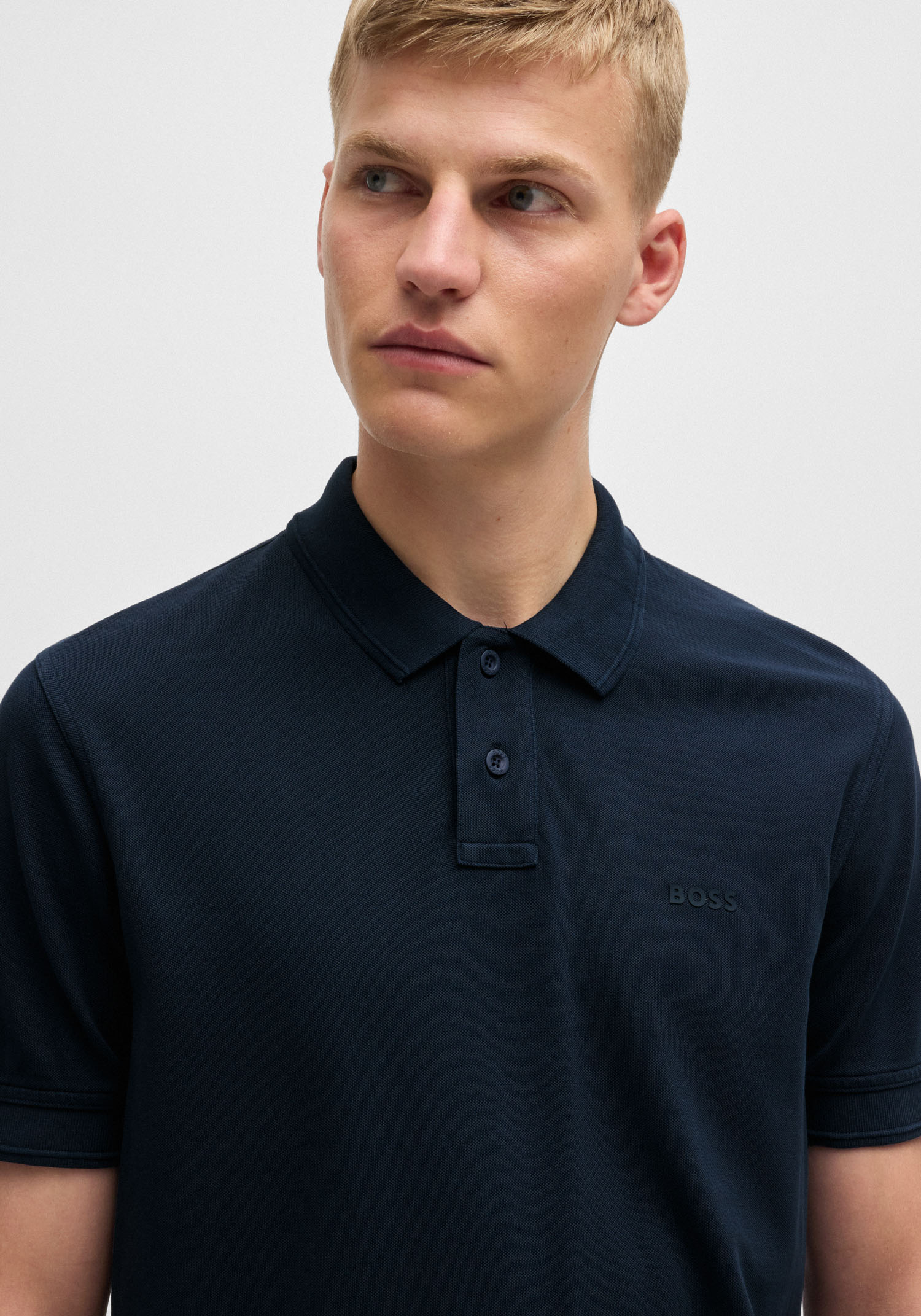 Thumbnail - BOSS ORANGE "Prime" mit Polokragen